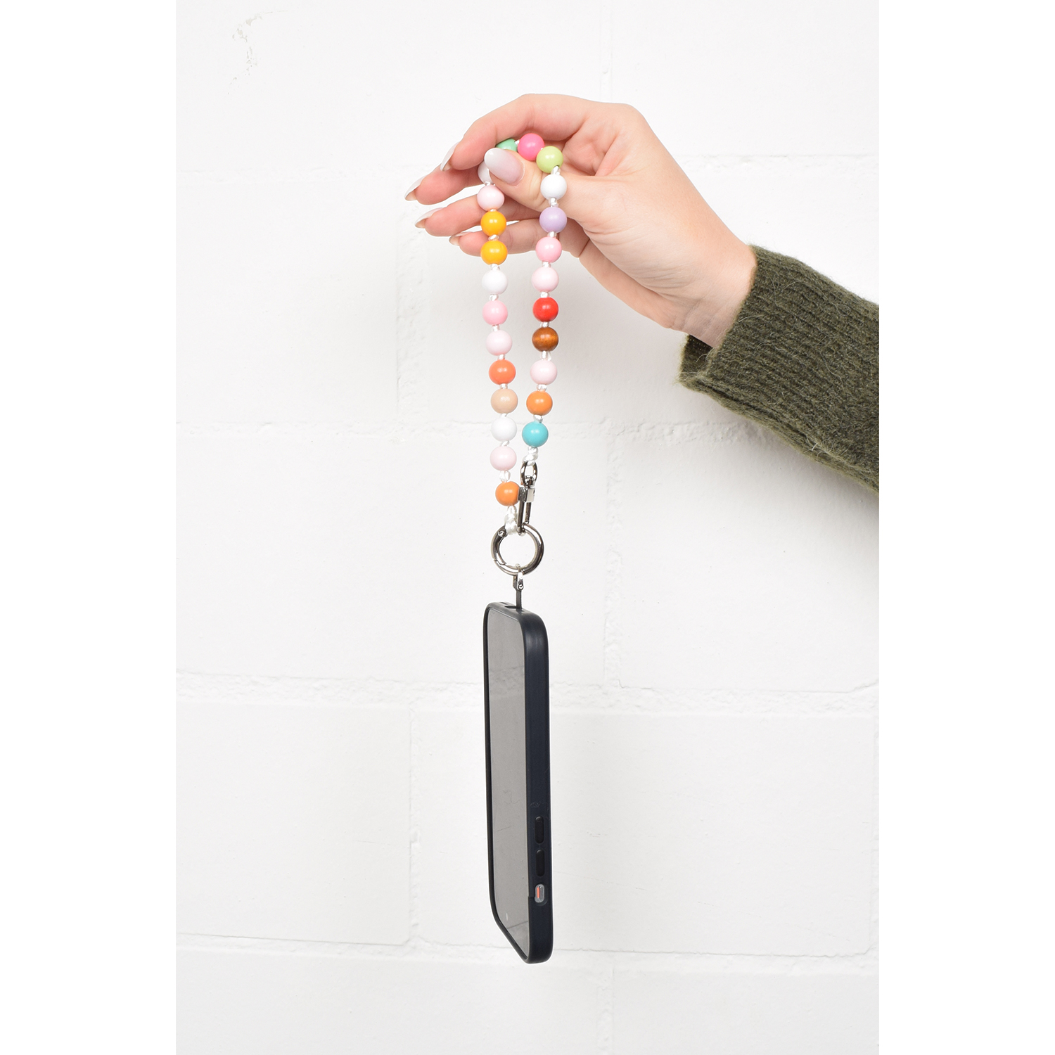 La Garçonne Accessoires Beads Handykette / Schlüsselanhänger Multi Kurz