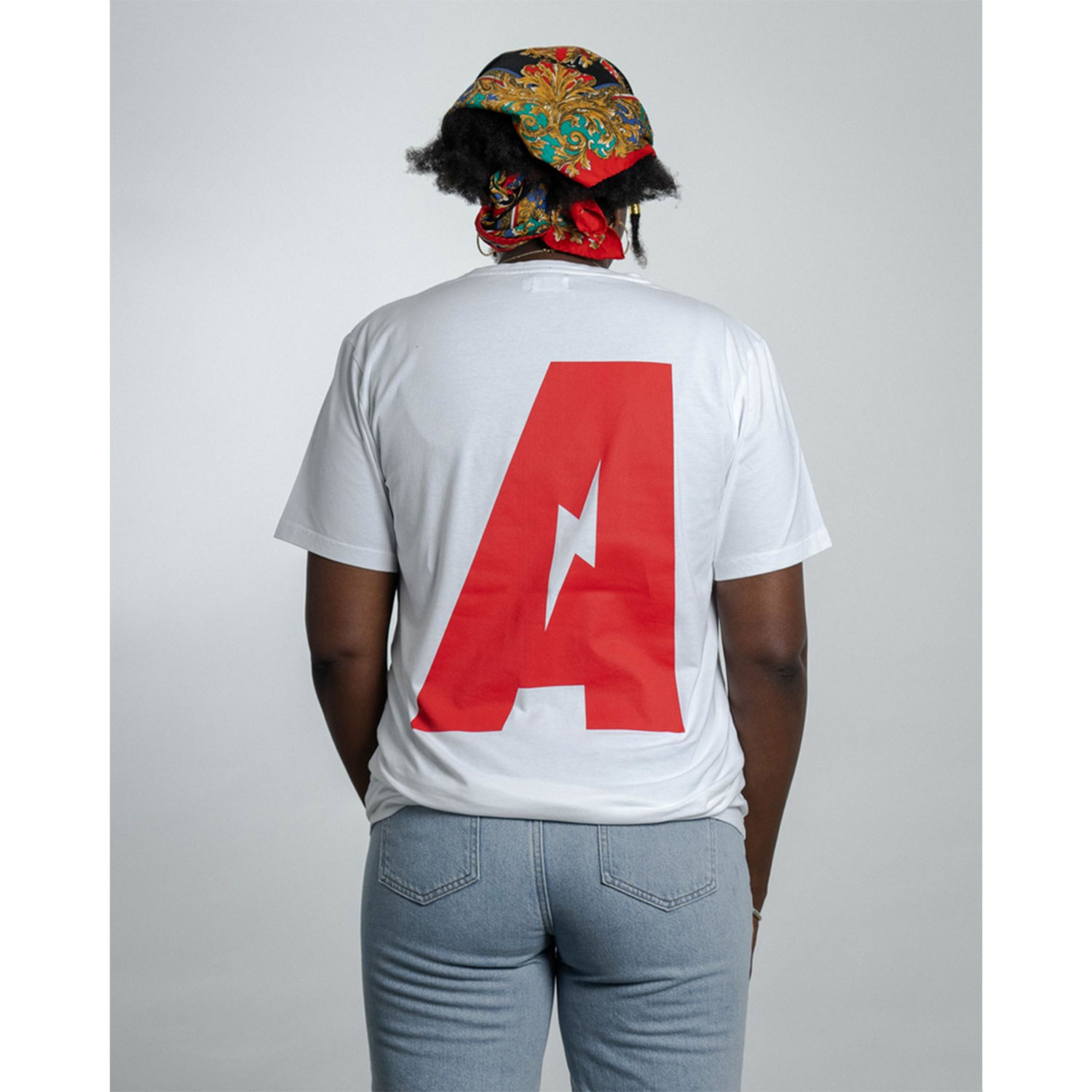 Girls are awesome Big A T-Shirt White