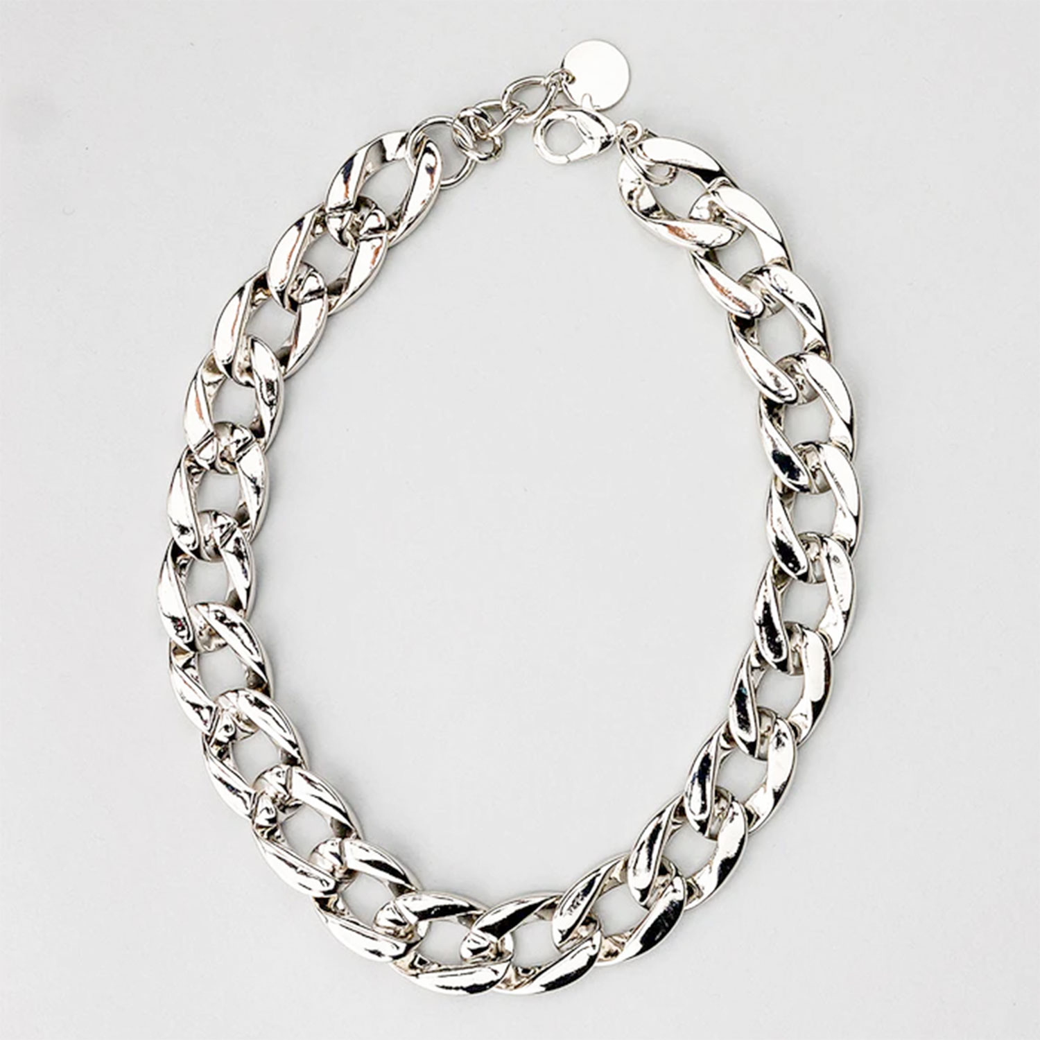 Big Chain Halskette Silver