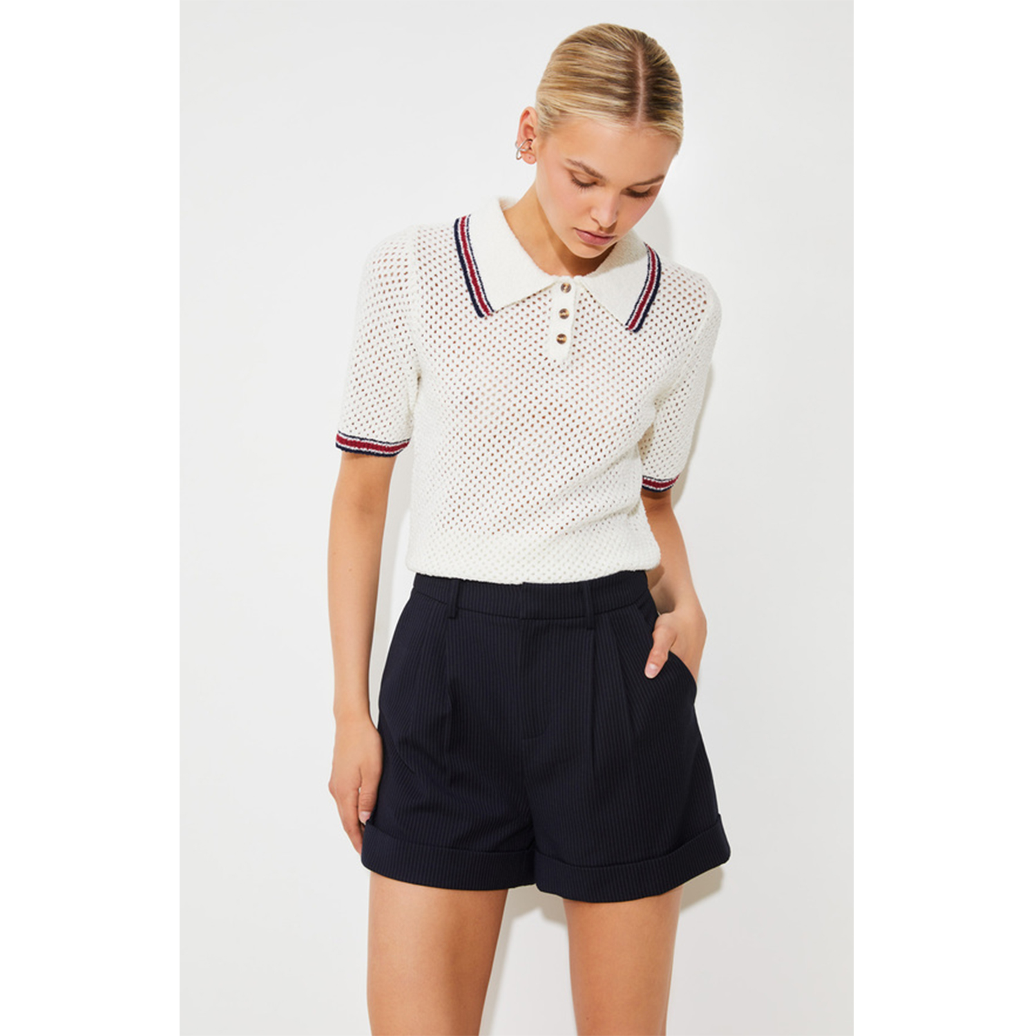 Suncoo Bilbao Shorts Bleu Nuit