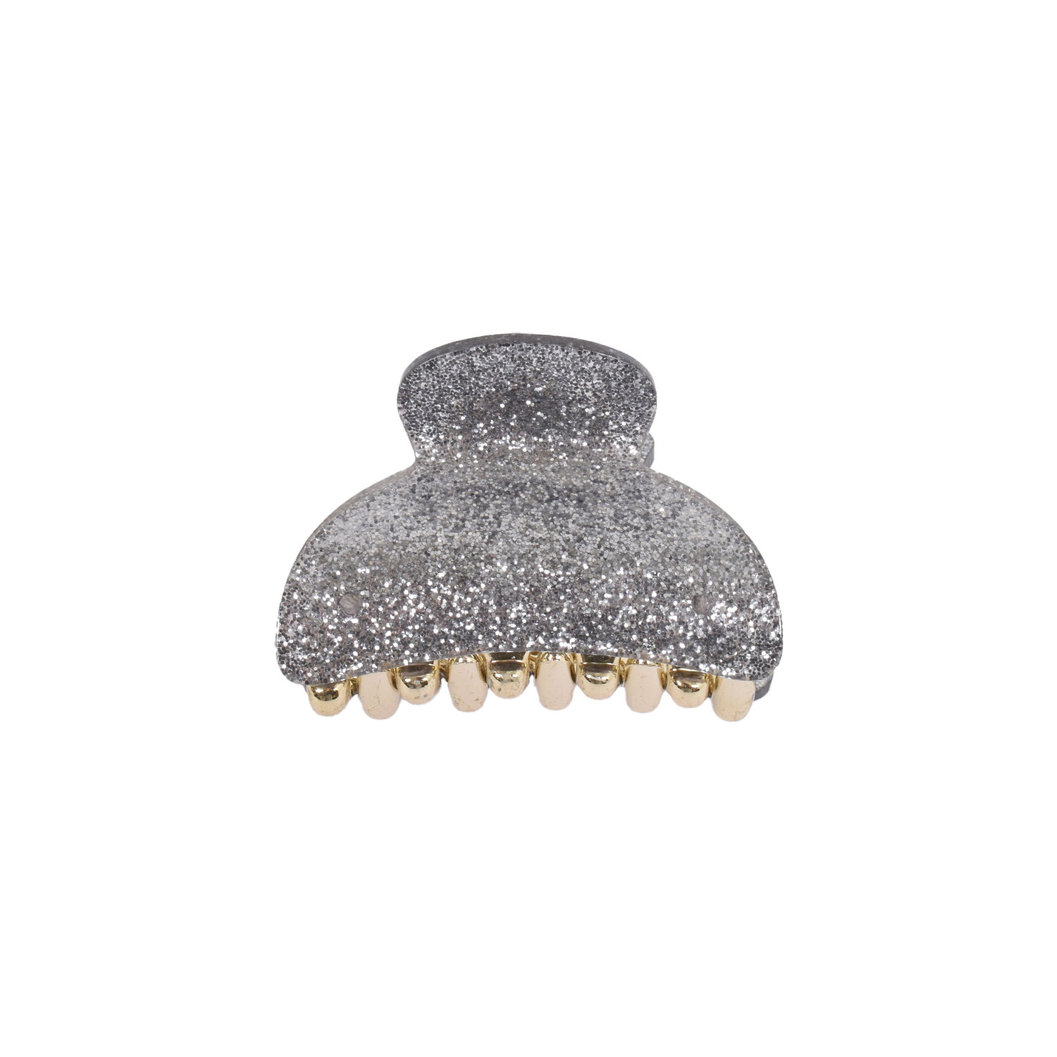 Bintou Haarklammer Dark Silver