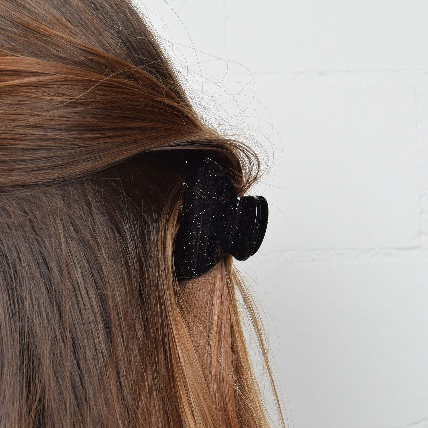 J'adore Bintou Haarklammer Glitter Black