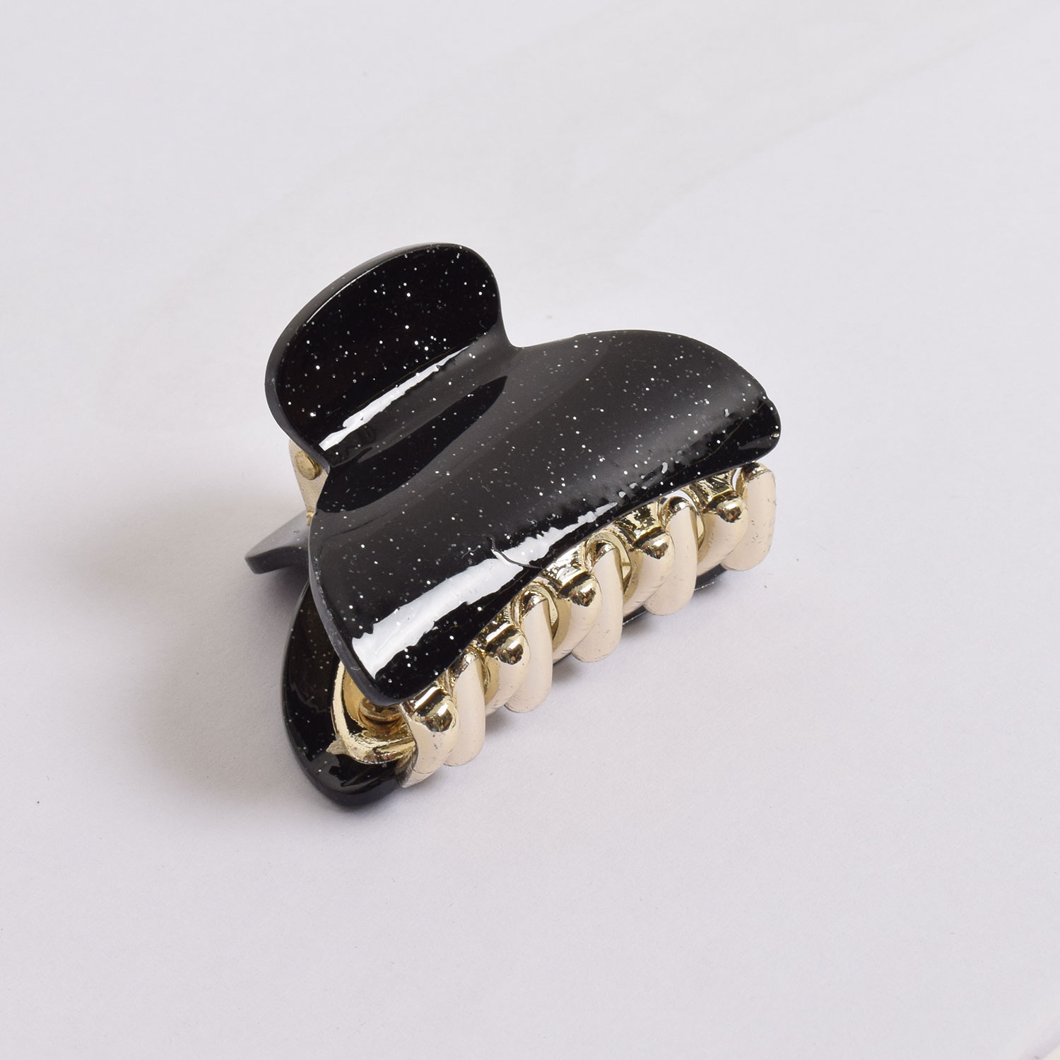 J'adore Bintou Haarklammer Glitter Black