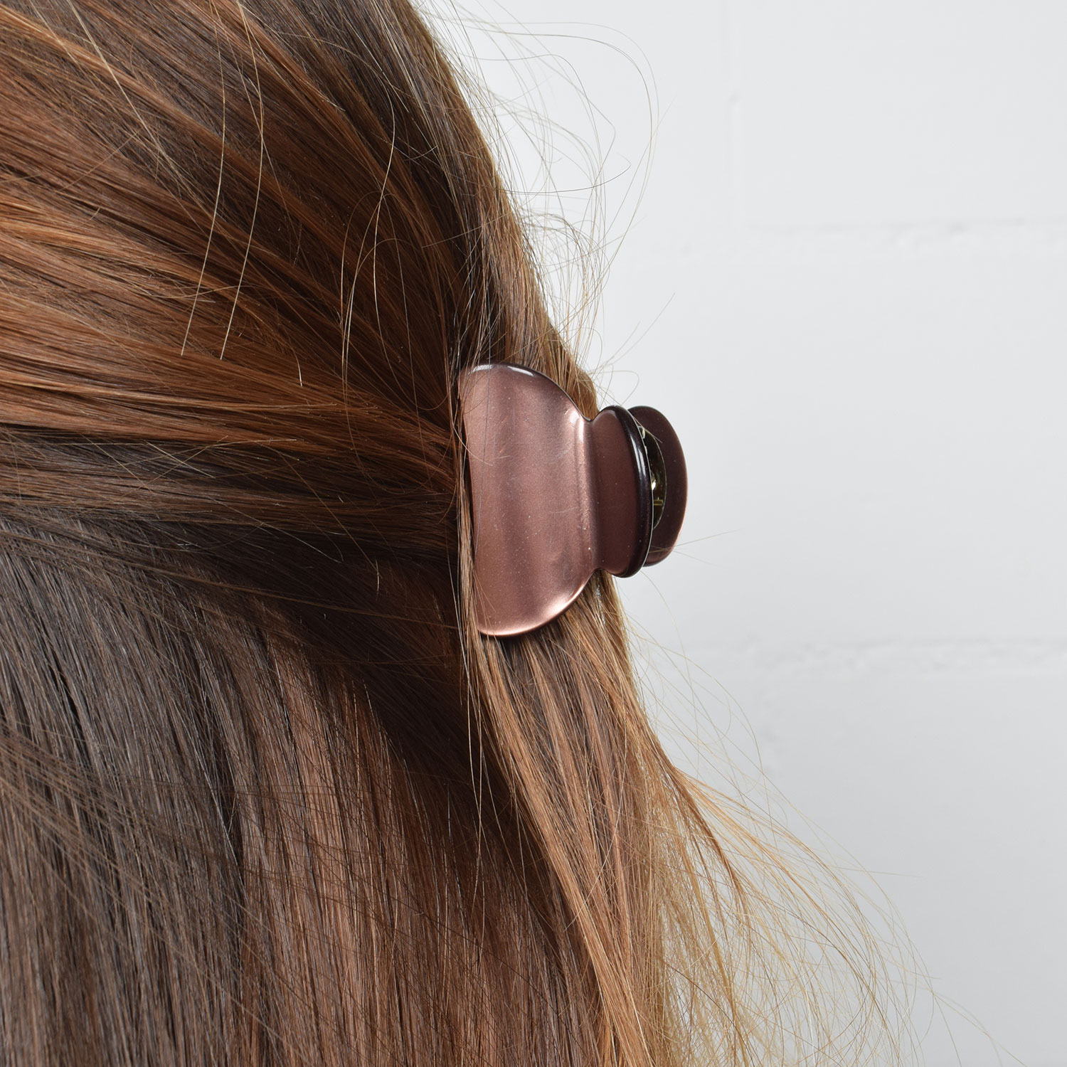 J'adore Bintou Mini Haarklammer Brown