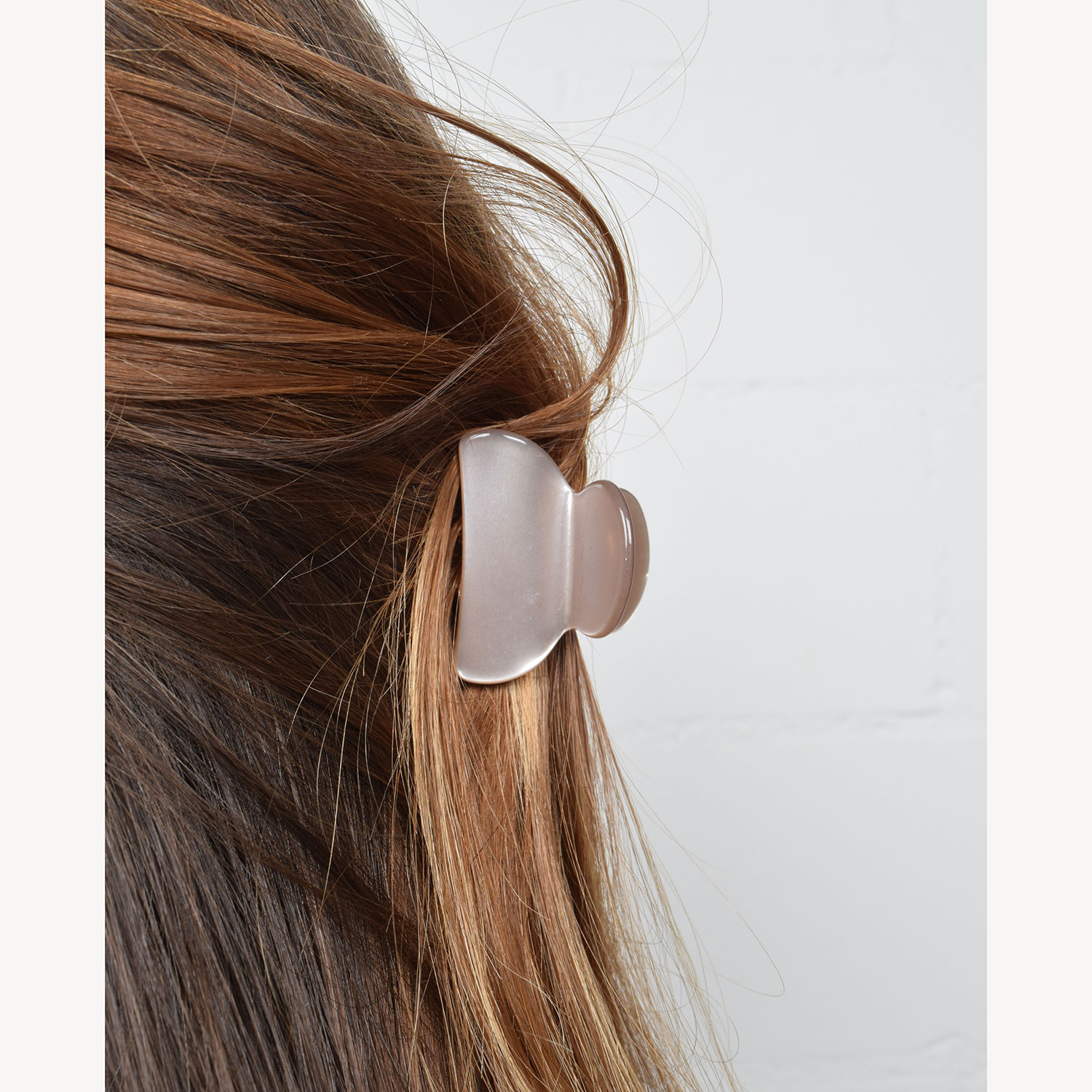 J'adore Bintou Mini Haarklammer Taupe