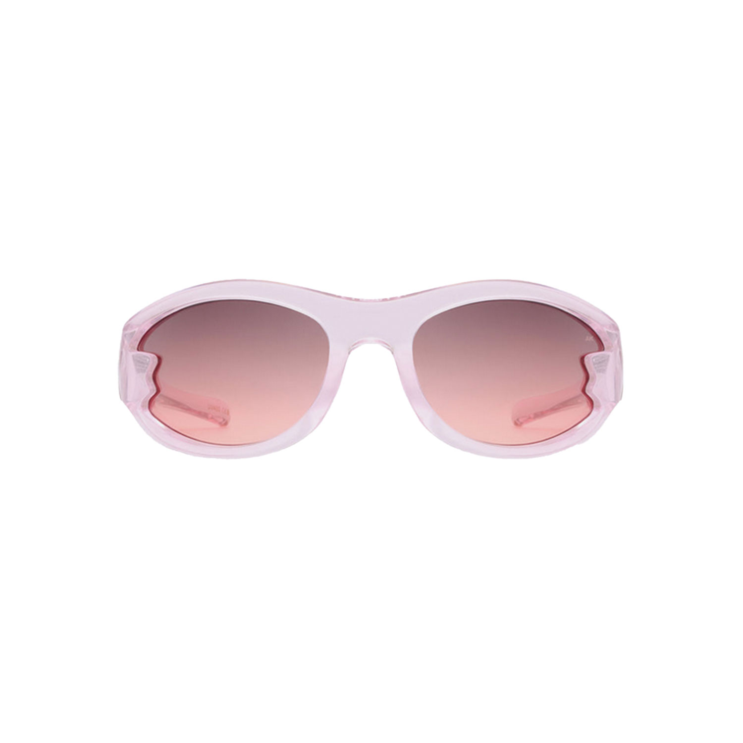 A.Kjaerbede Blast Sonnenbrille in Pink transparent von A.Kjaerbede Vorne