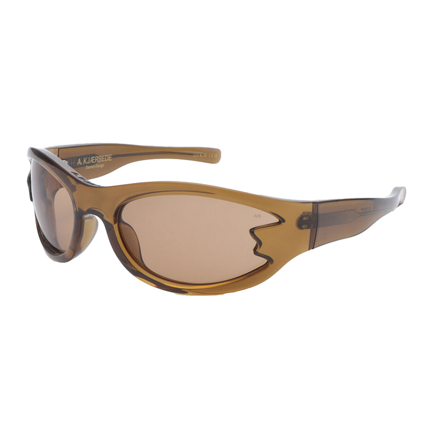 A.Kjaerbede Blast Sonnenbrille in Braun transparent von A.Kjaerbede Seite
