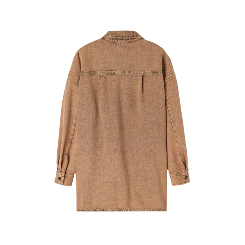 American Vintage Blinewood Hemd Nude Overdyed