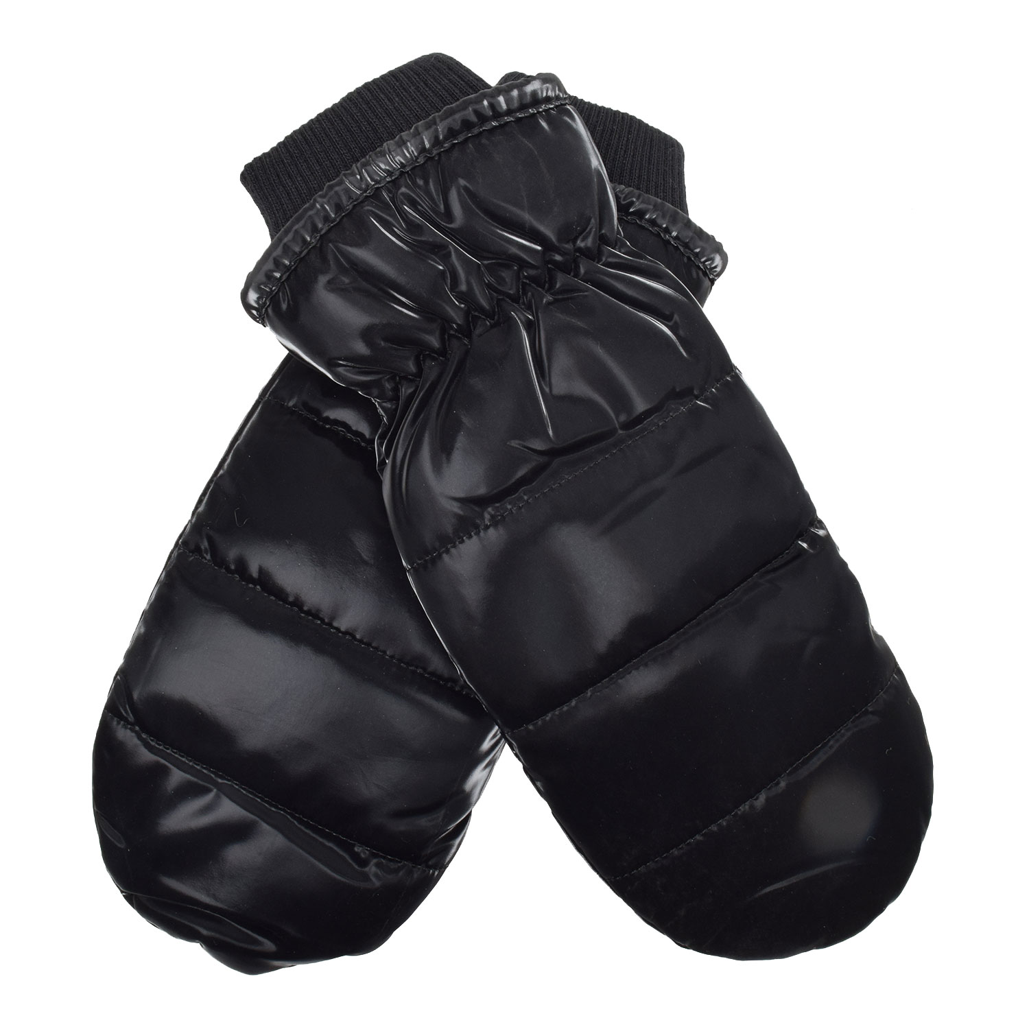 La Garçonne Accessoires Bojoran Fausthandschuh Schwarz Glanz