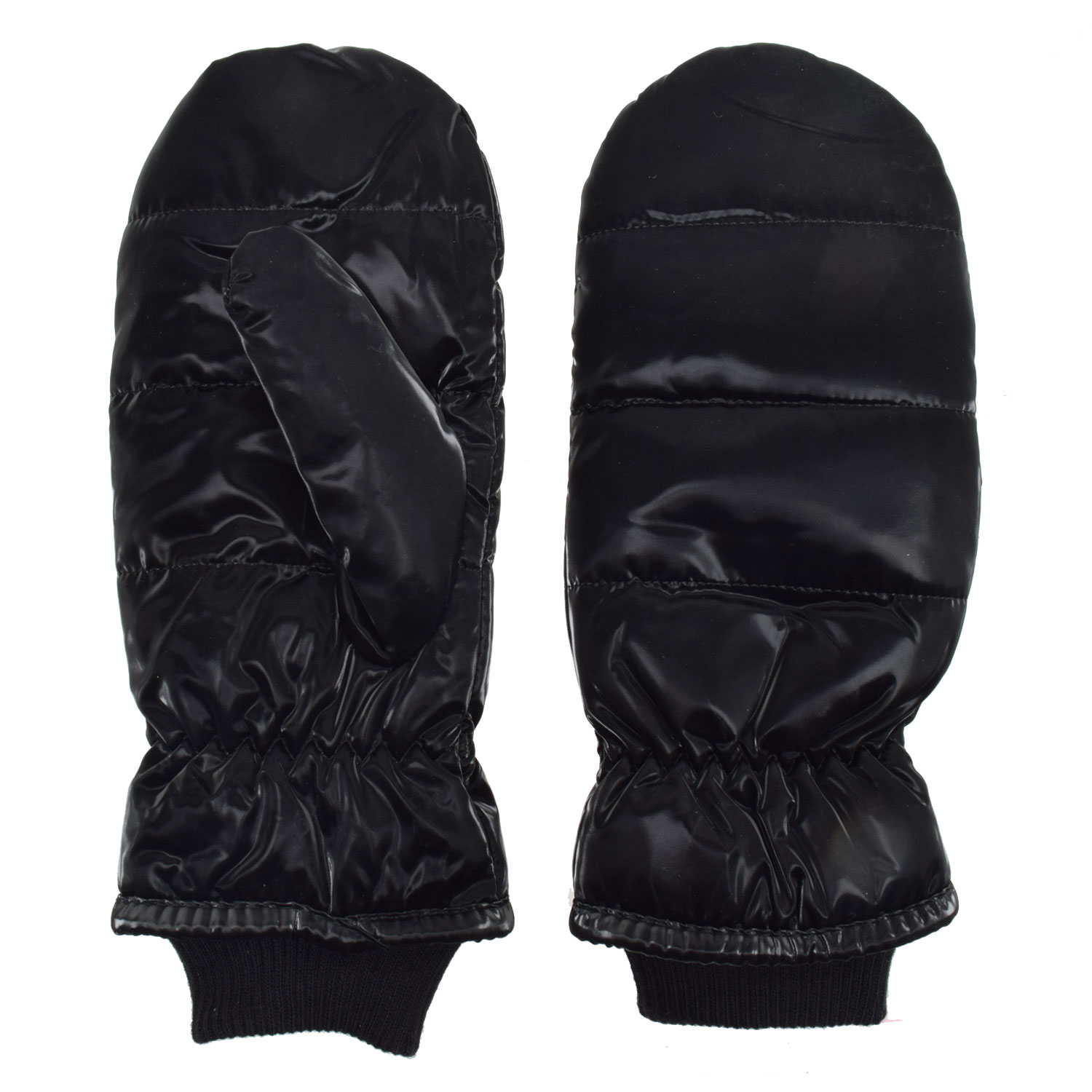 La Garçonne Accessoires Bojoran Fausthandschuh Schwarz Glanz