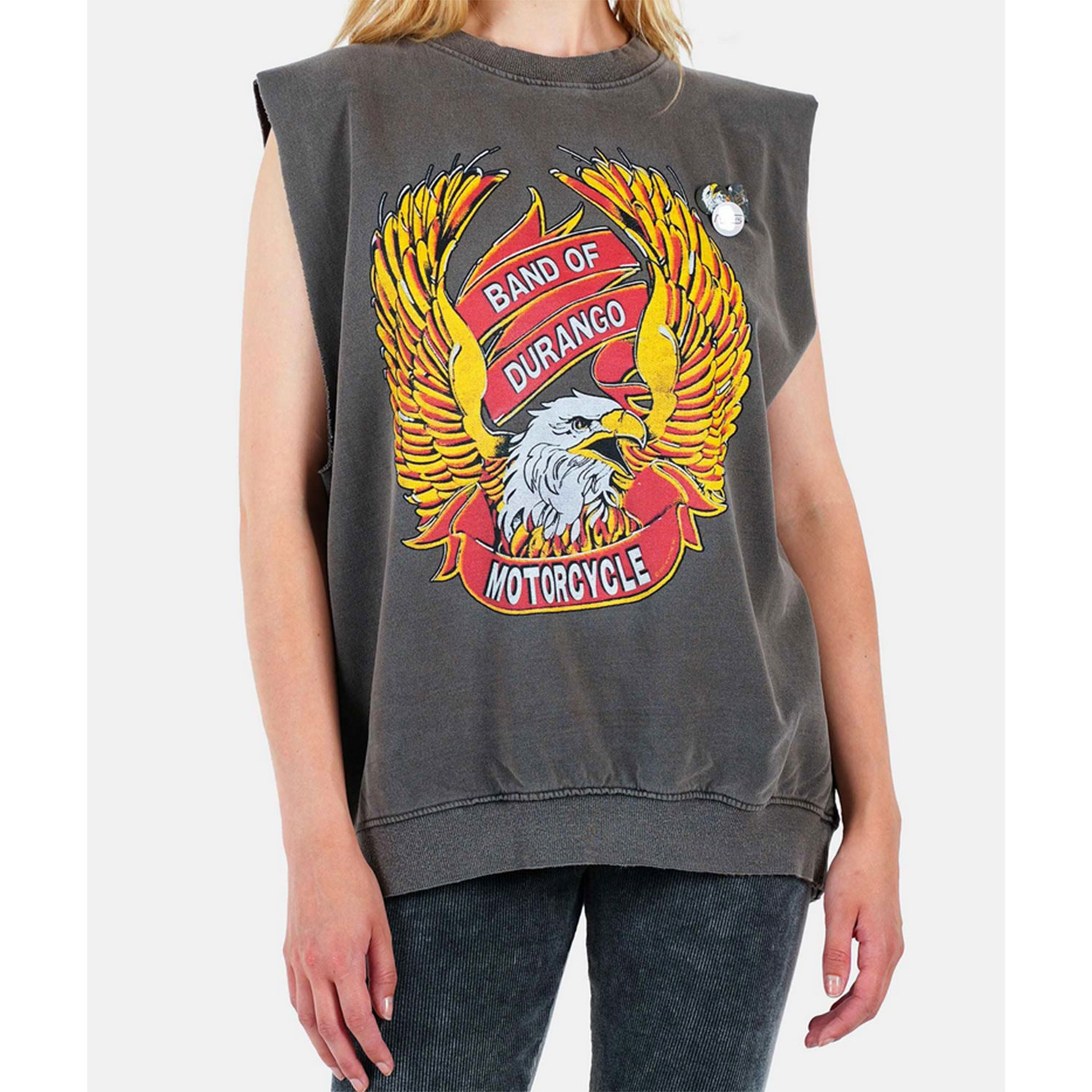 Newtone Bolster Durango Newtone Shirt Grau Model vorne