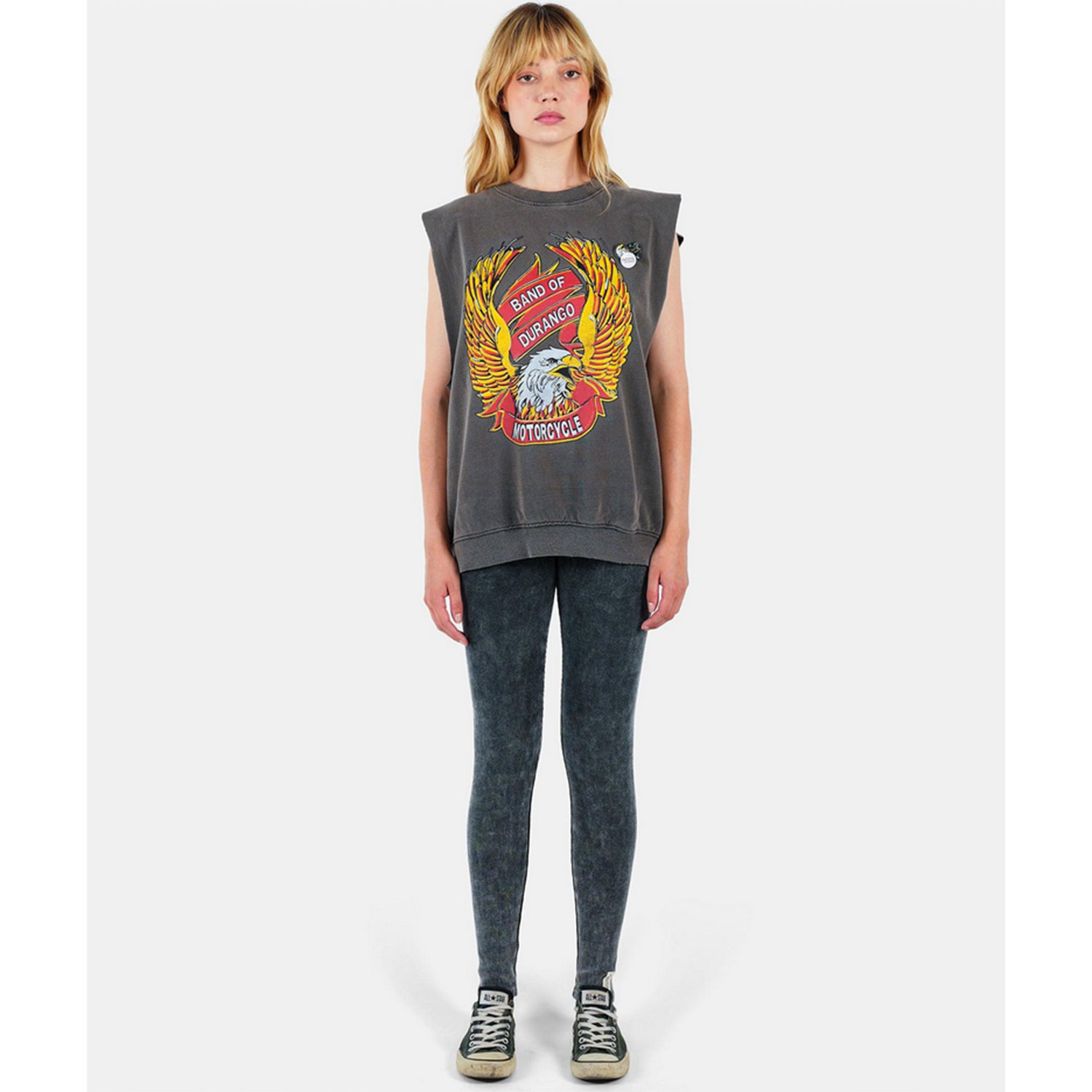 Newtone Bolster Durango Newtone Shirt Grau Model vorne