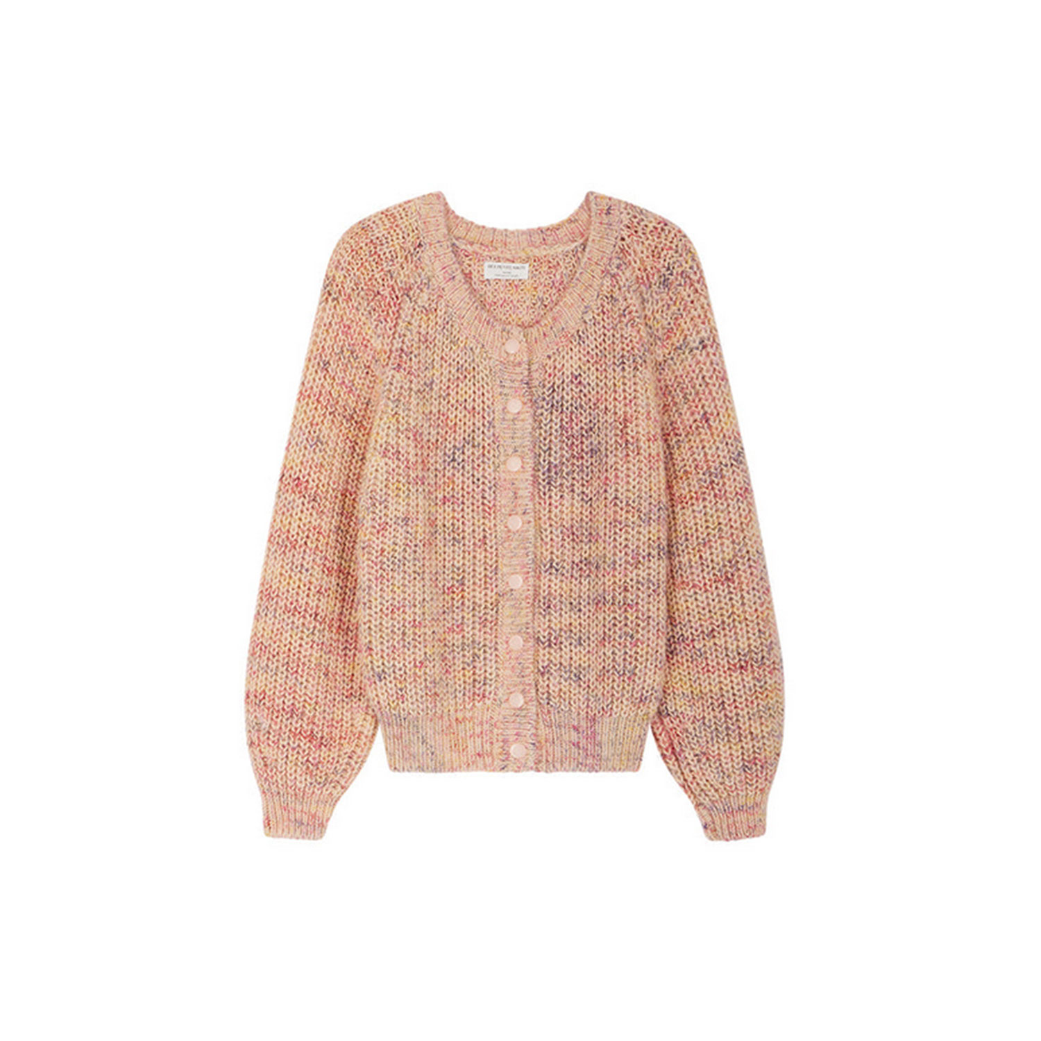 Des Petits Hauts Bonnie Cardigan Multico Poudre