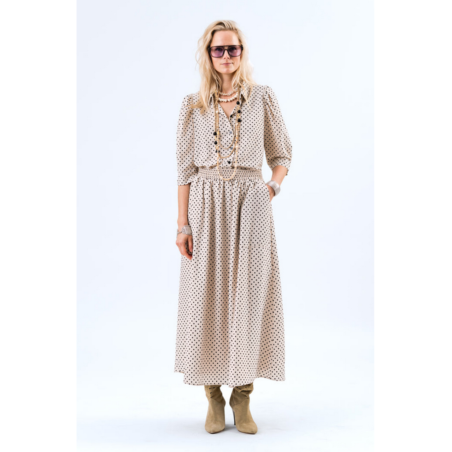 Lolly's Laundry Pine Bluse Creme