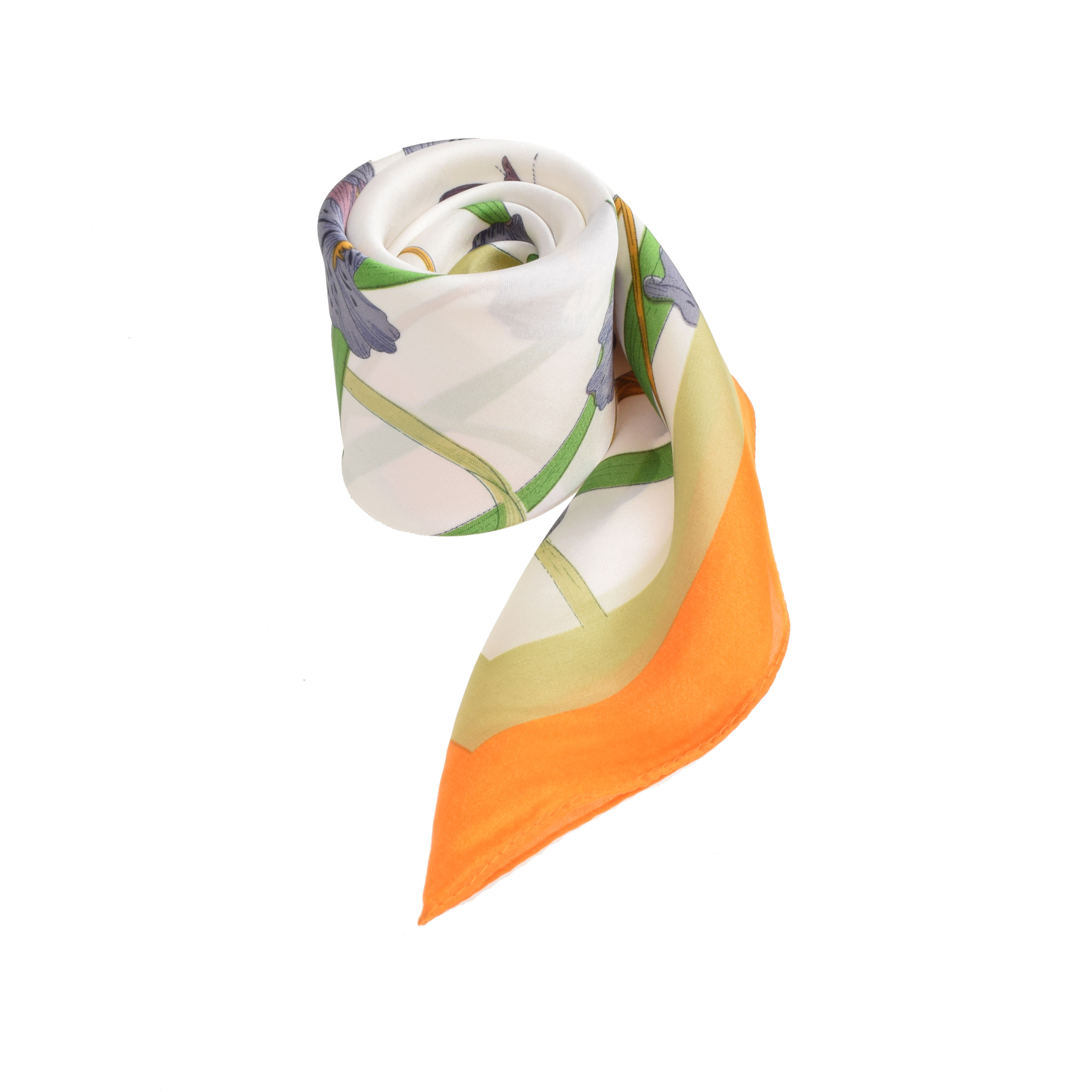 La Garçonne Accessoires Bouyon Foulard mit mehrfarbigem Druck von La Garçonne Accessoires vorne
