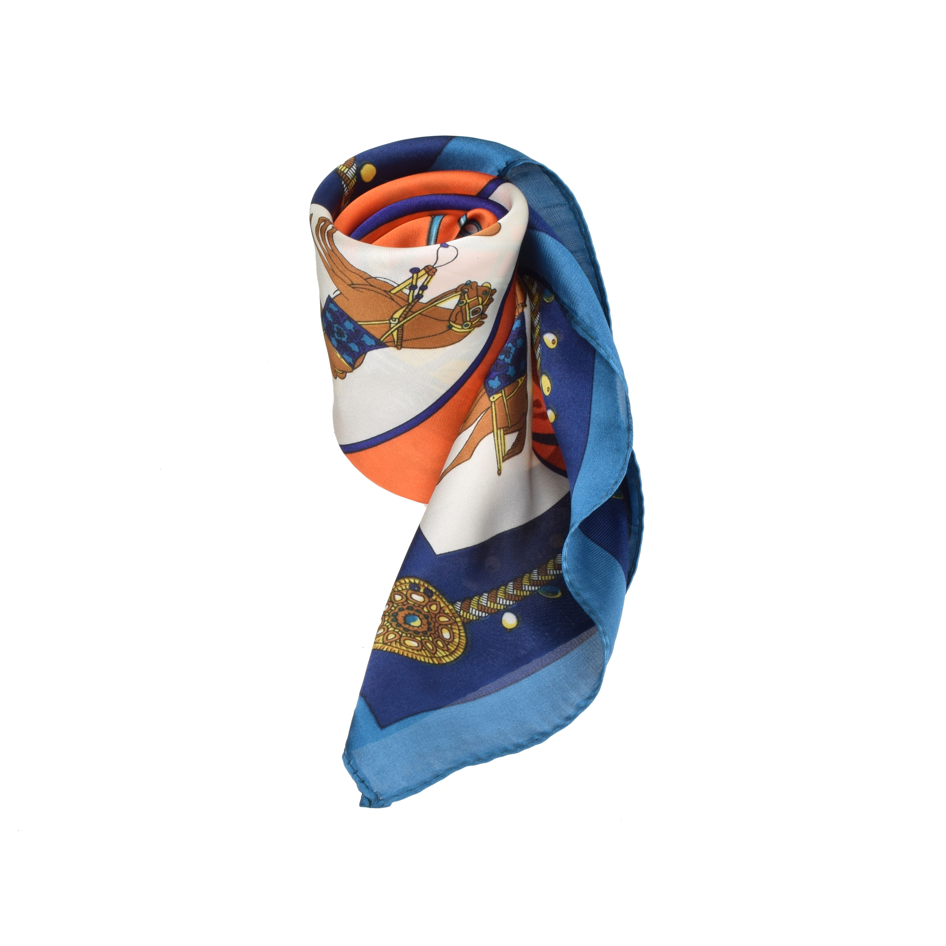 La Garçonne Accessoires Bovel Foulard mit mehrfarbigem Druck von La Garçonne Accessoires vorne