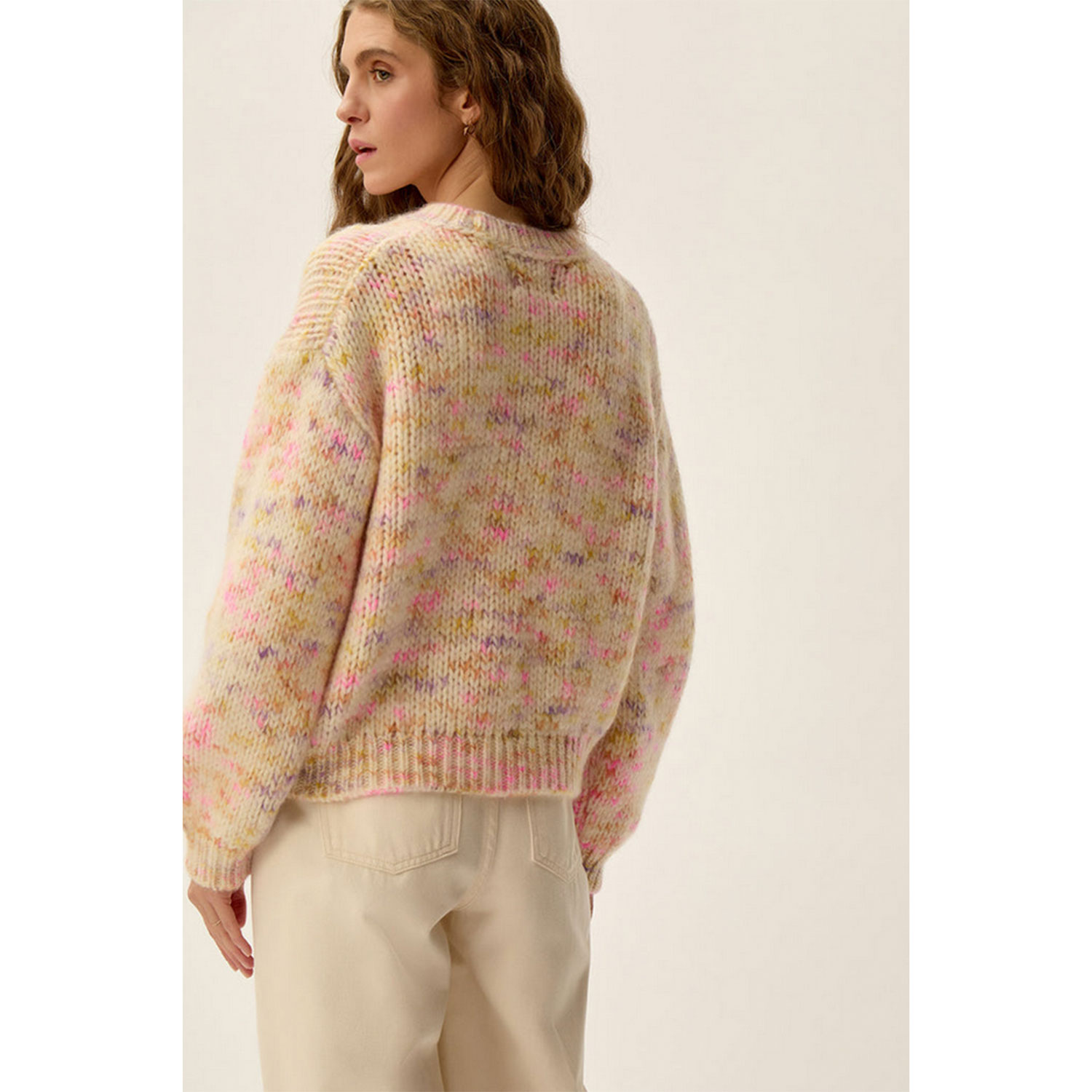 Des Petits Hauts Bowie Pullover Multico Fluo