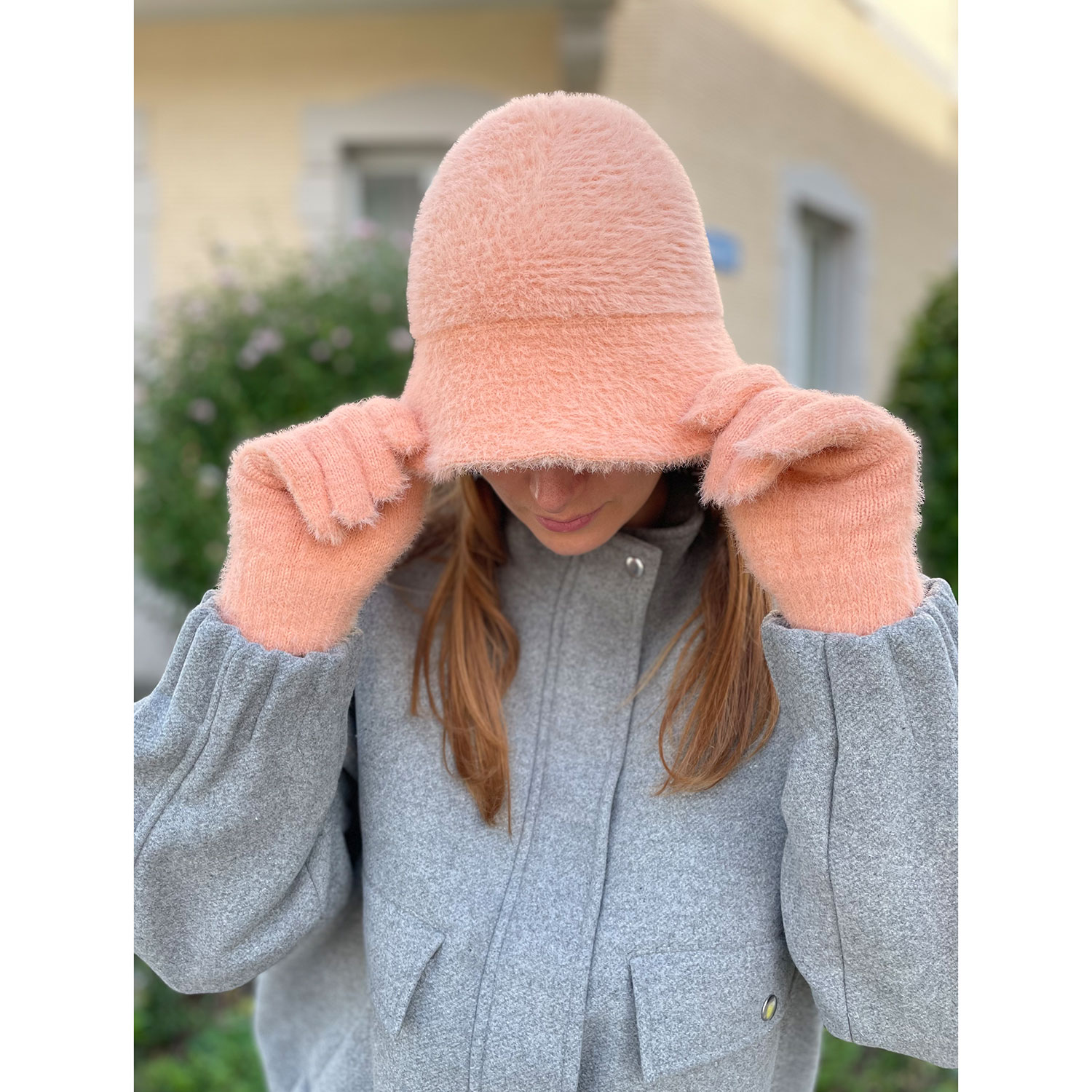 Voila Sera Eldiven Handschuhe Apricot