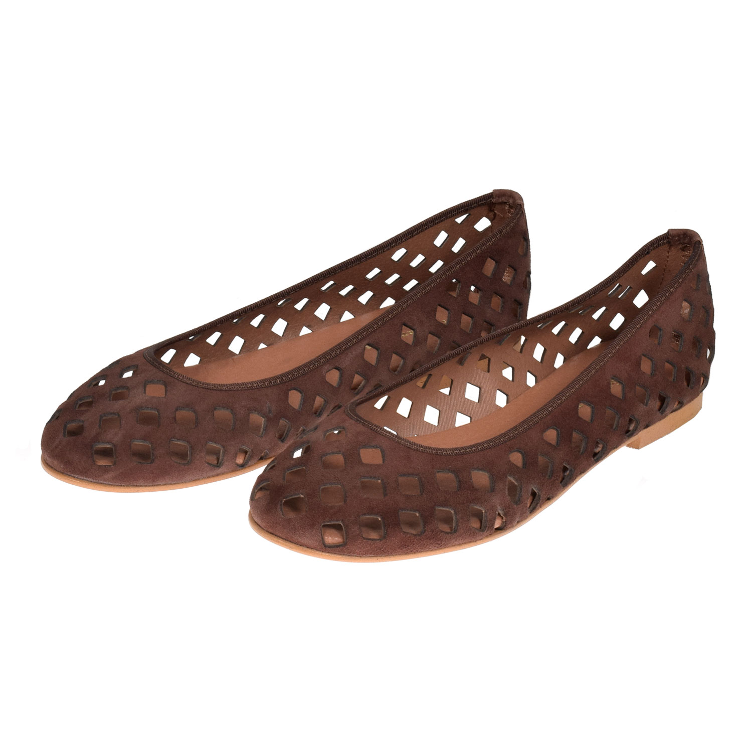 La Garçonne Gwen Brandy La Garçonne Ballerinas Braun vorne