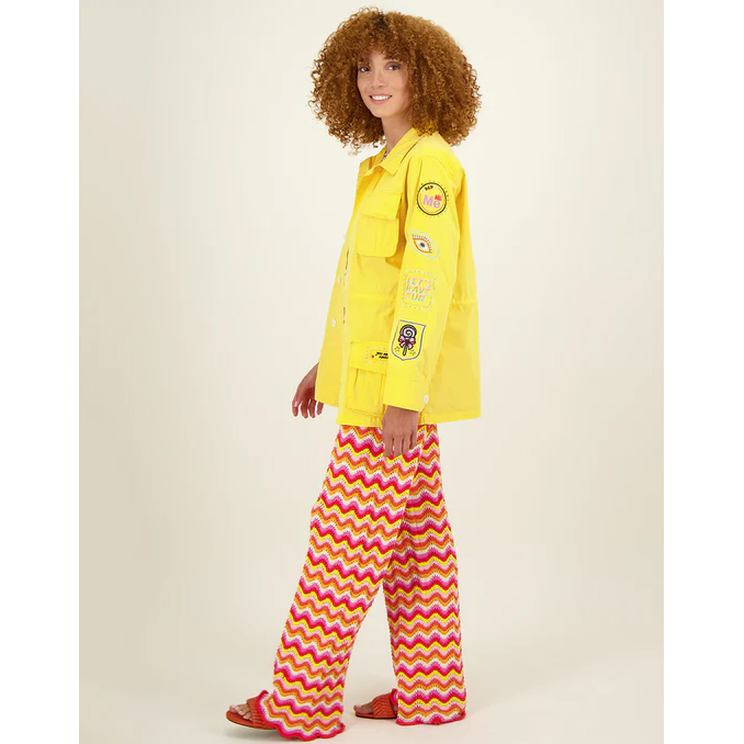 Me369 Brianna Me369 Crochet Hose Mehrfarbig Model Seite