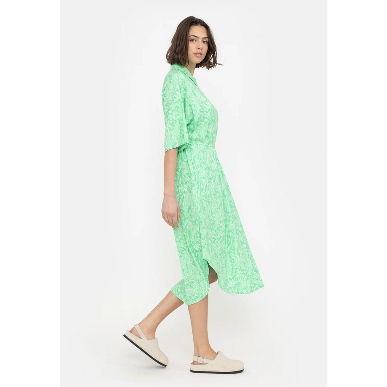 Soft Rebels Briella Kleid Graphic Animal Spring Bouquet Print