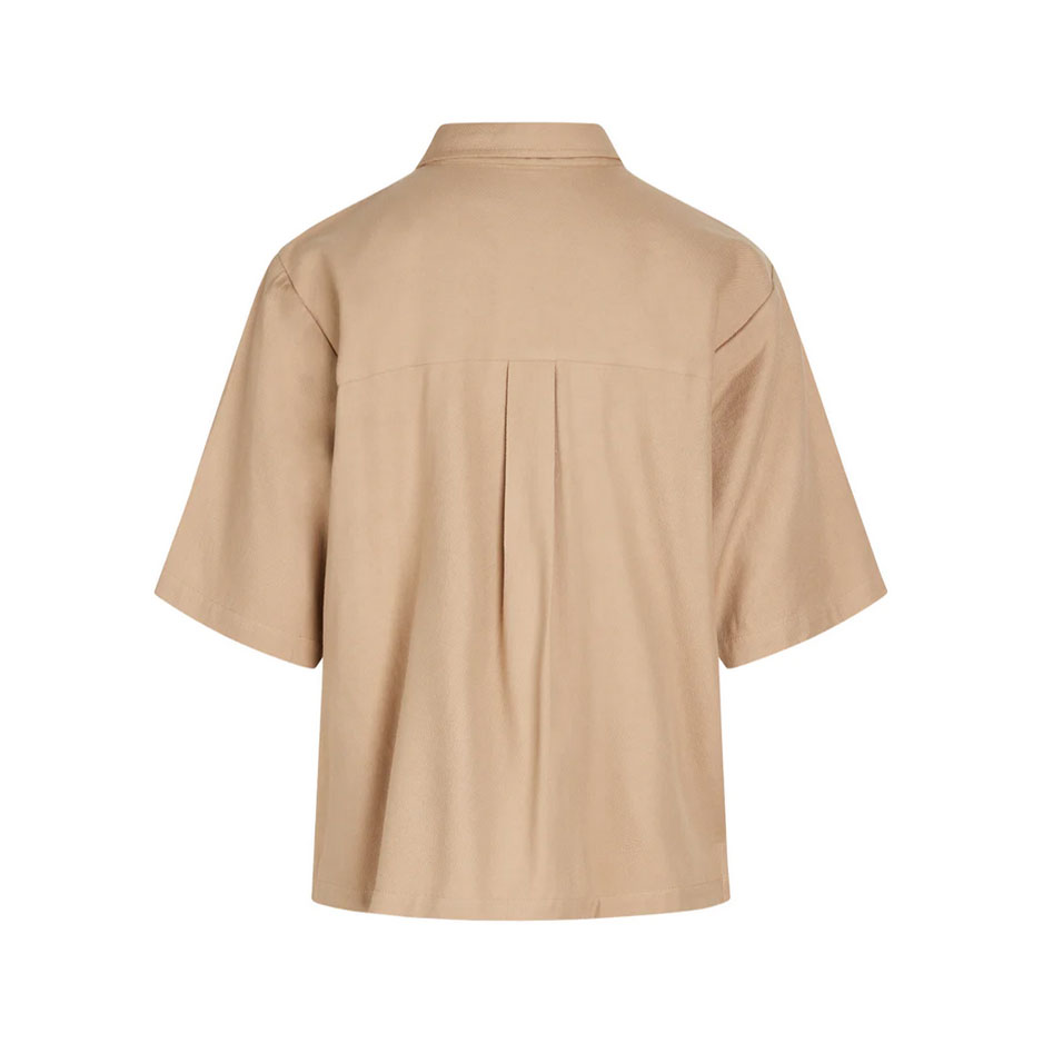 La Rouge Britta La Rouge Bluse Beige hinten