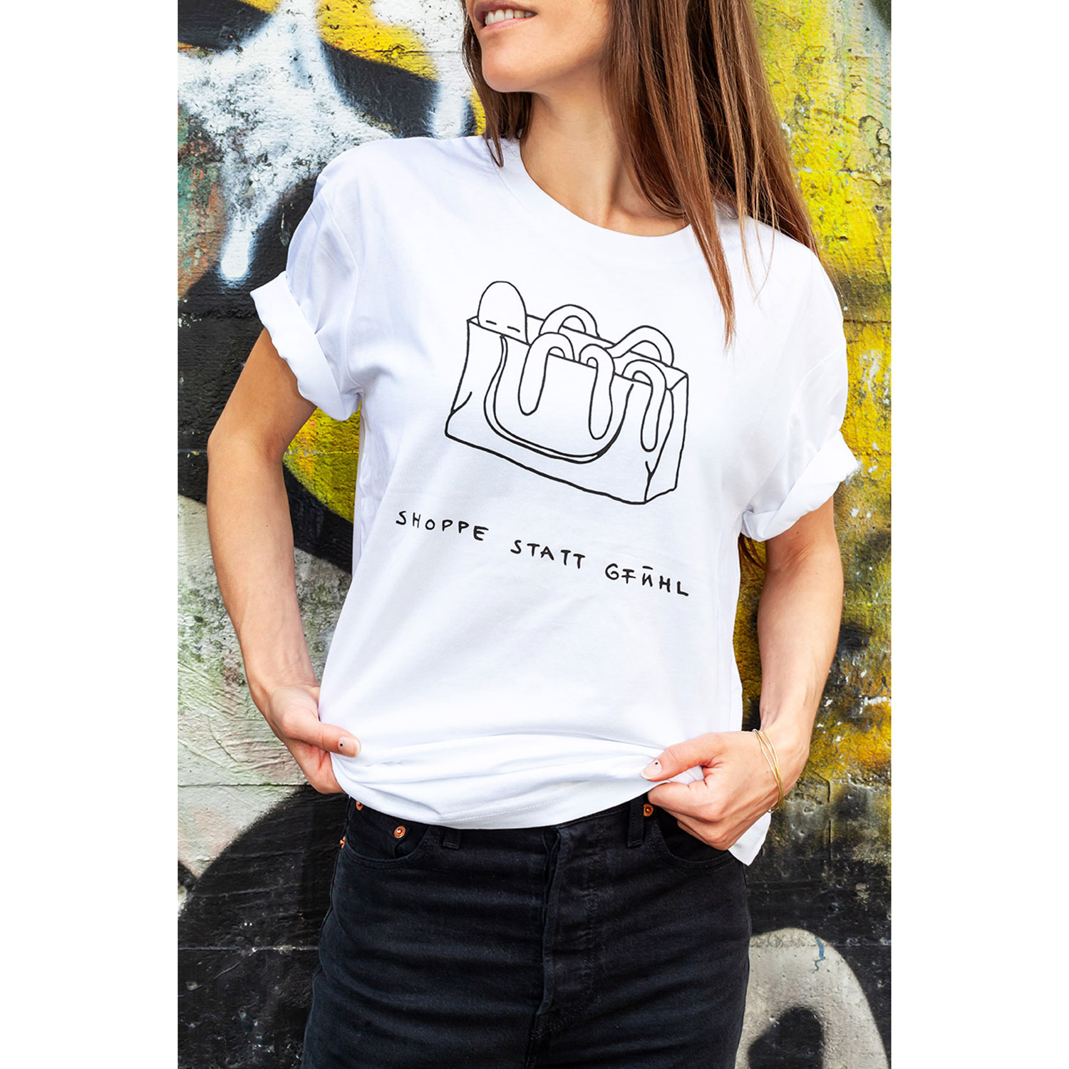 La Garçonne Vetements Brooke Tattoo T-Shirt White