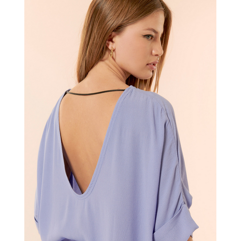 Karma Koma Buckley Bluse Imperial Violet