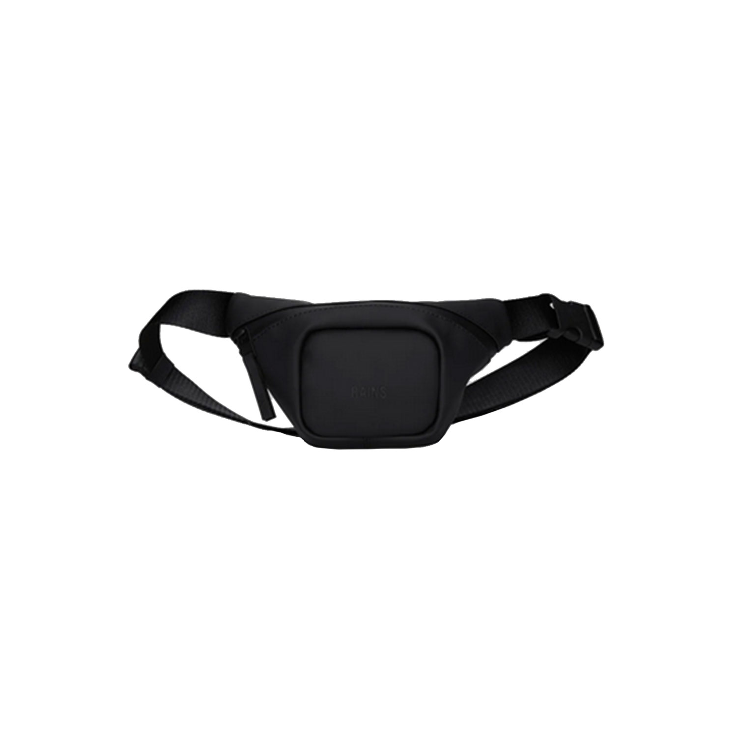 Rains Bum Bag RAINS Bauchtasche Schwarz vorne
