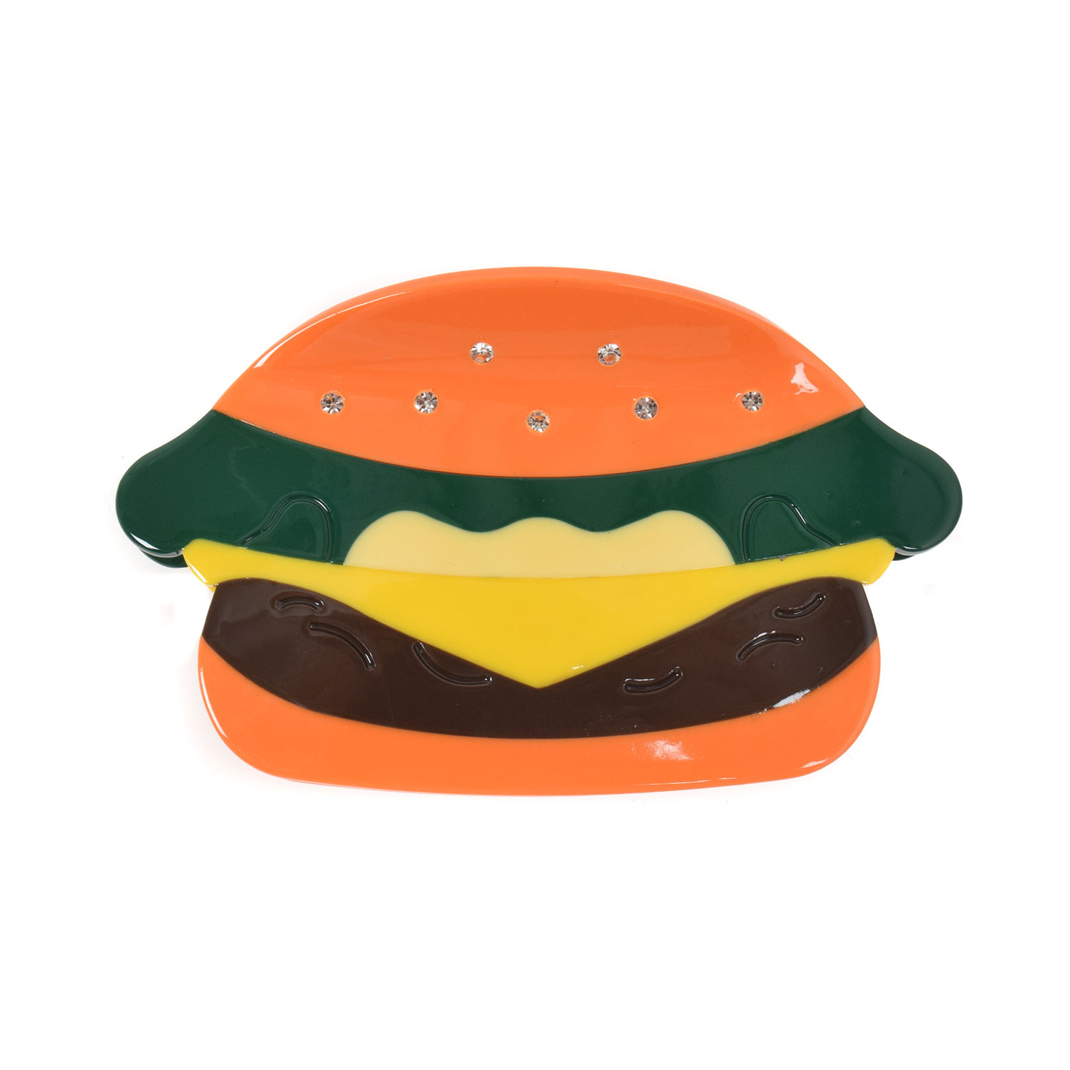 Haarklammer Burger