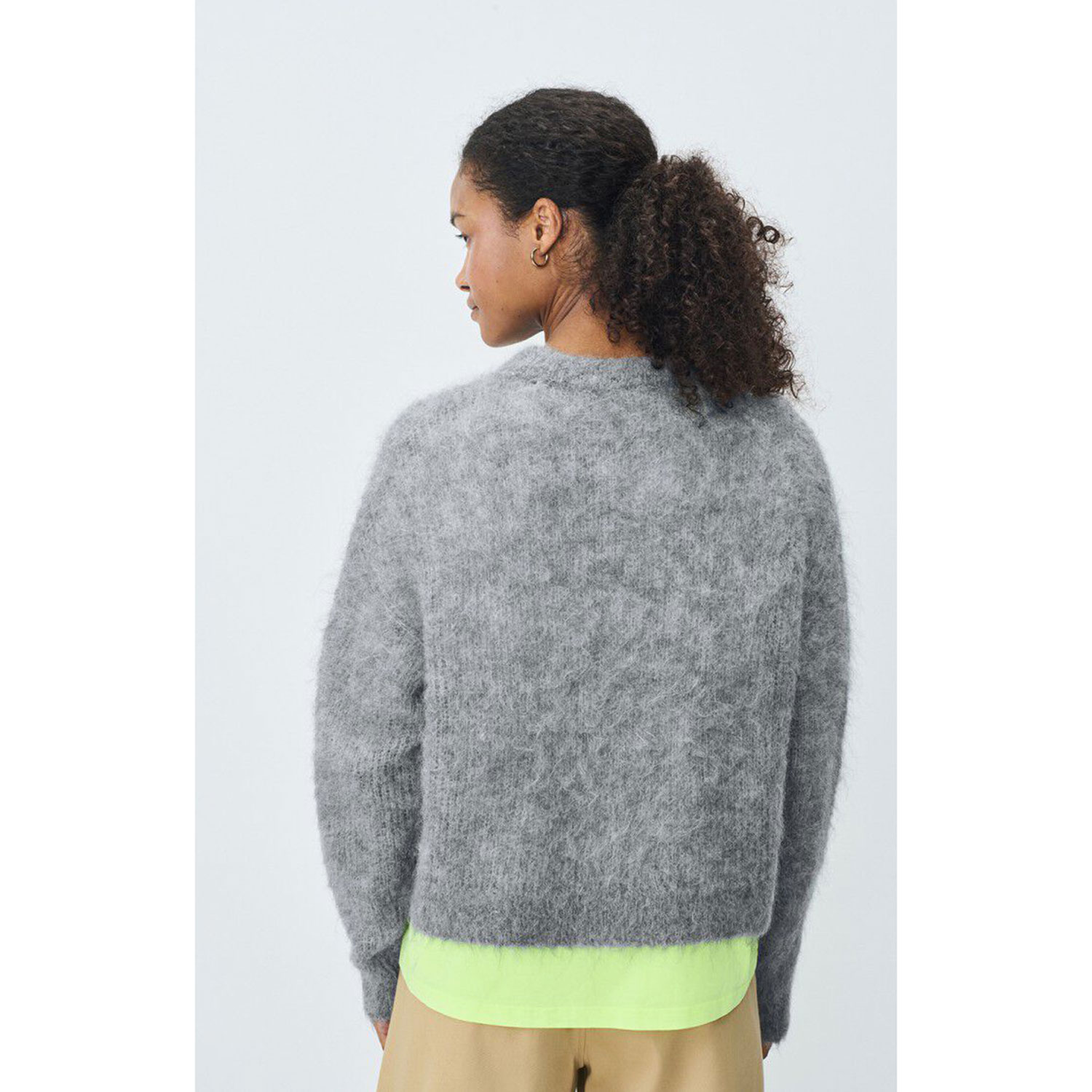 American Vintage Bymi Pullover Heater Grey