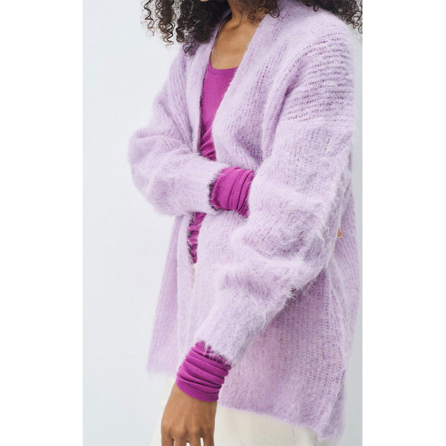 American Vintage Bymi Cardigan Lilac