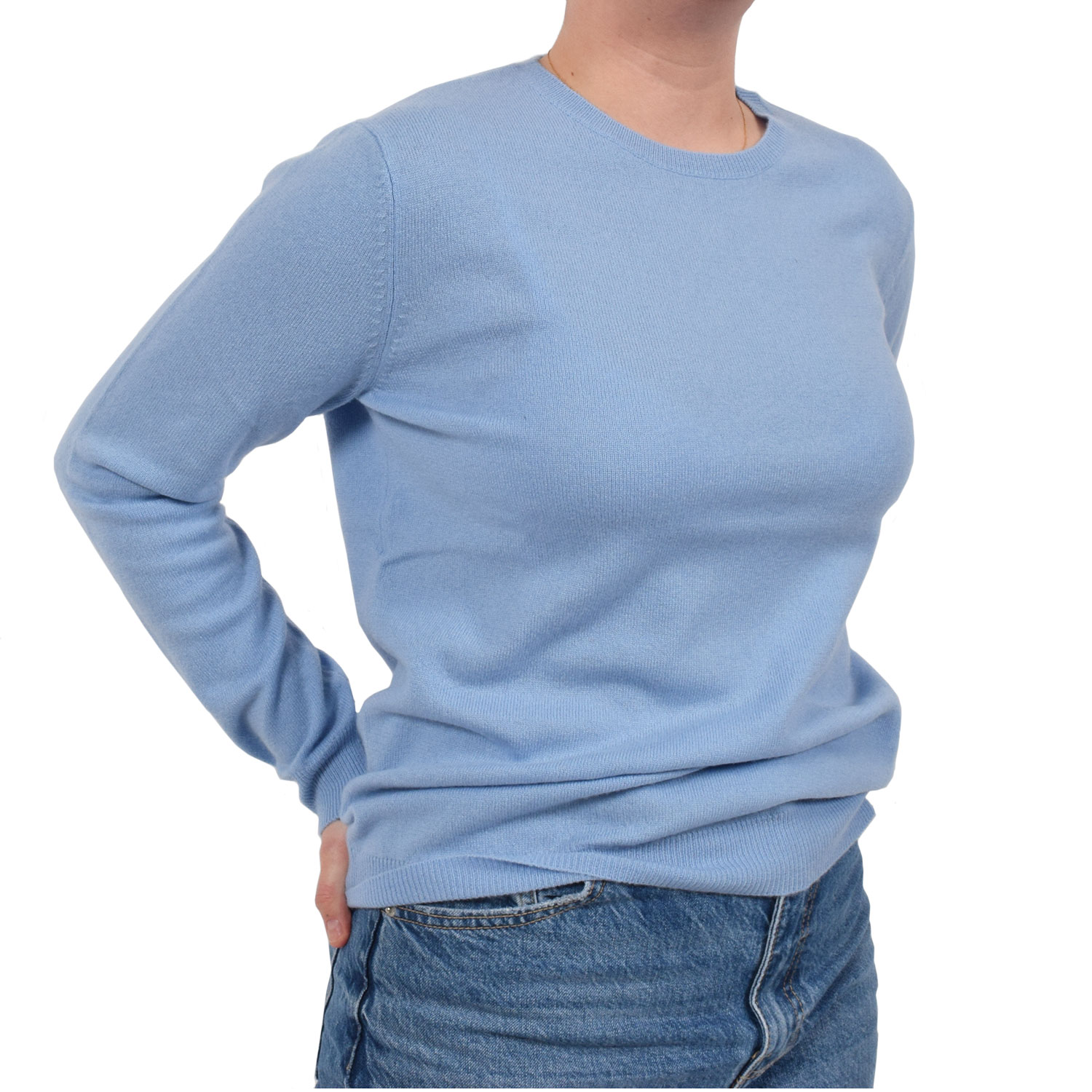 Cantal Strickpullover Pale Blue