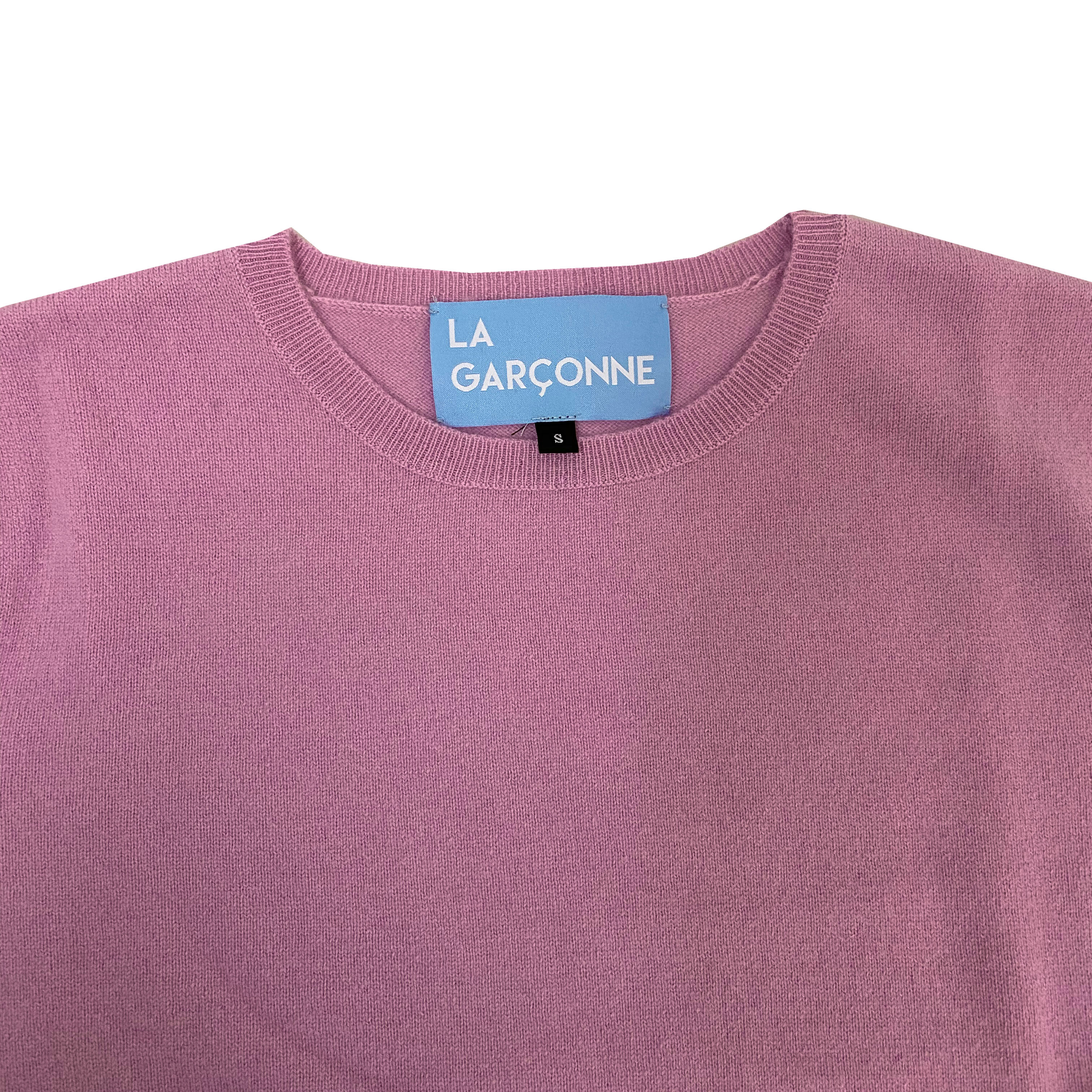 La Garçonne Vetements Cantal La Garconne Strickpullover lila Detail