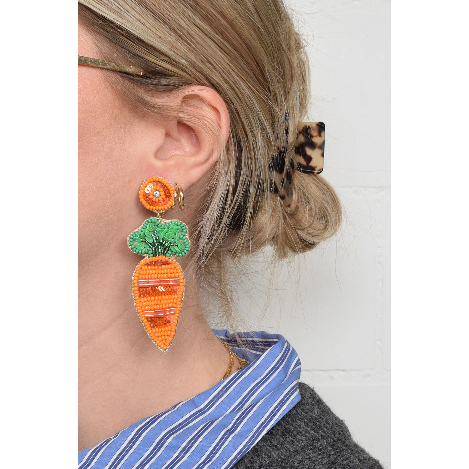 La Garçonne Bijoux Carrot Ohrstecker