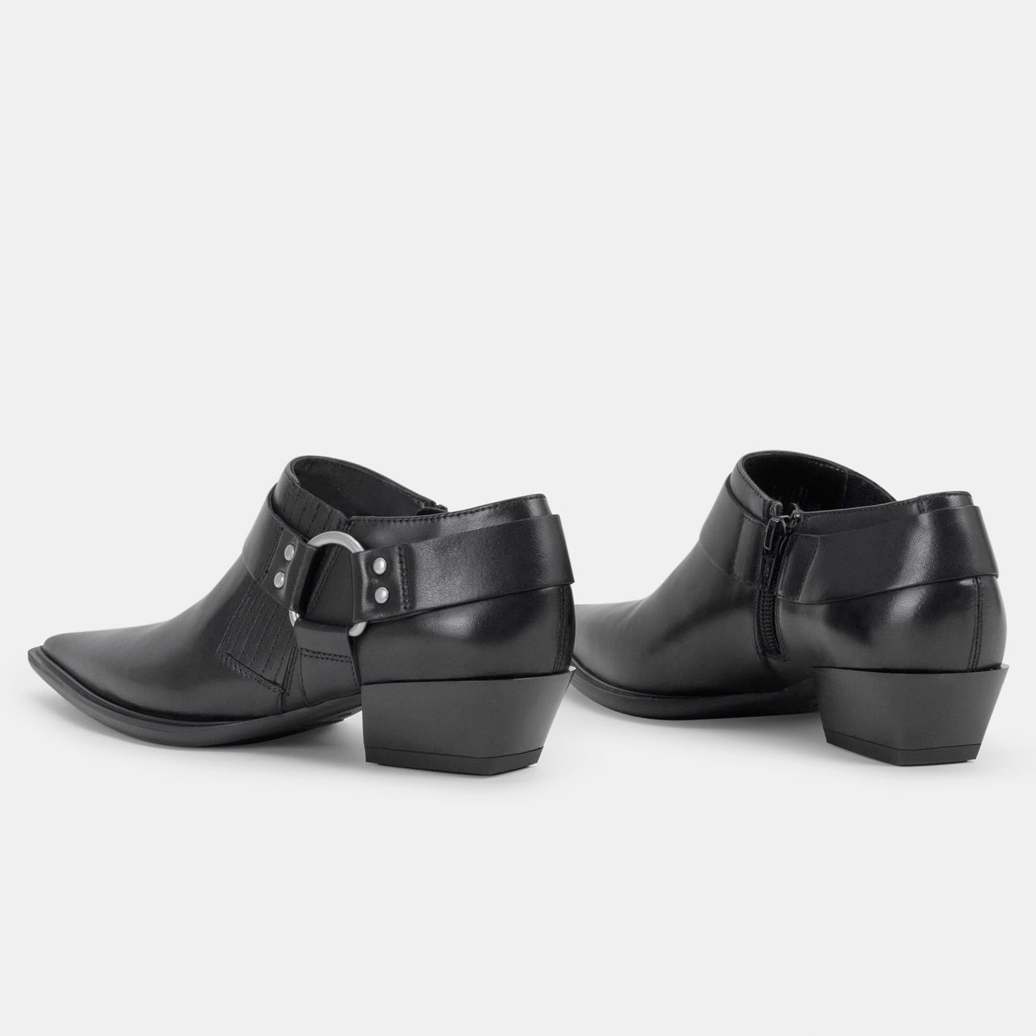 Vagabond Cassie Vagabond Slipper Schwarz hinten