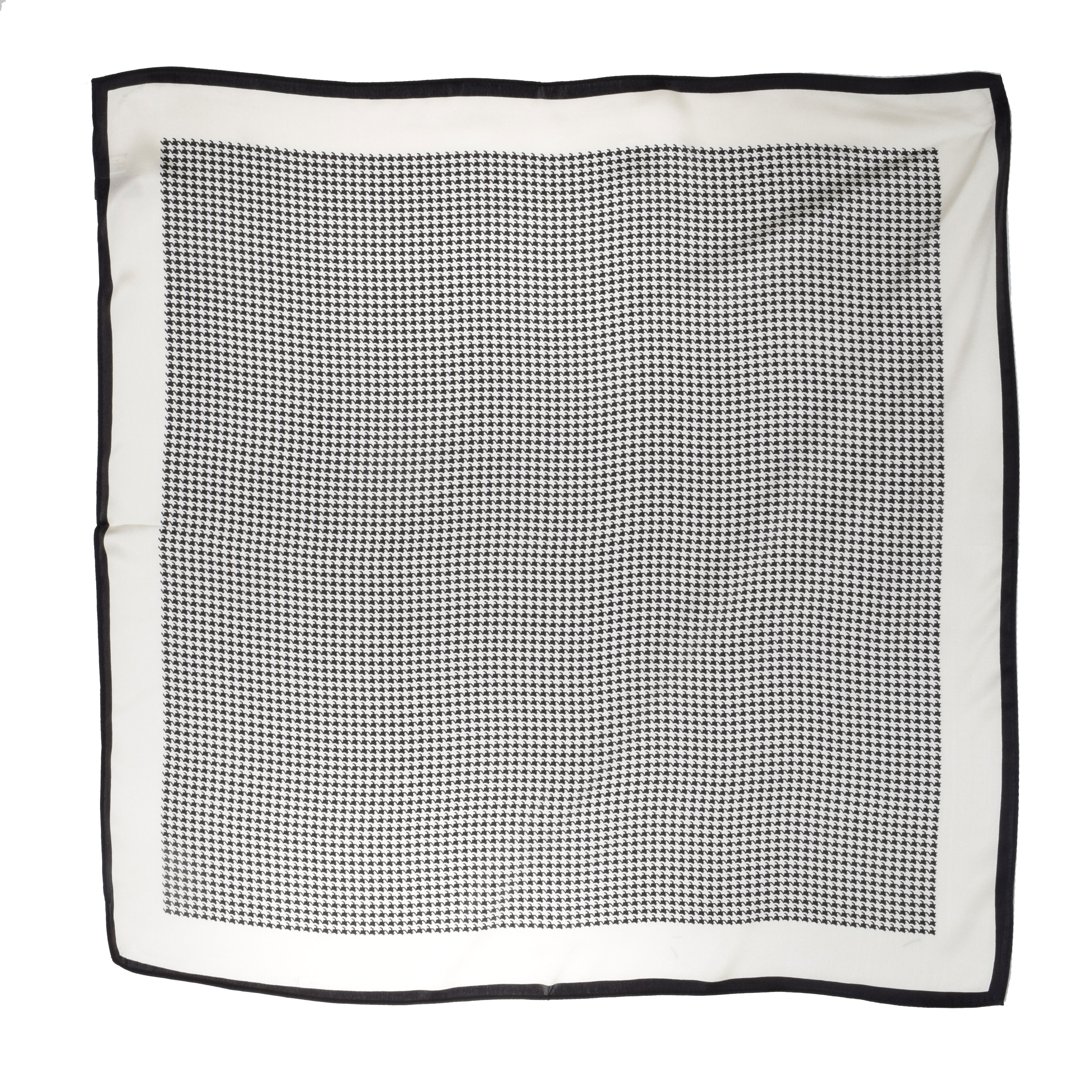 La Garçonne Accessoires Castellar Seidenfoulard mit mehrfarbigem Druck von La Garçonne Accessoires offen