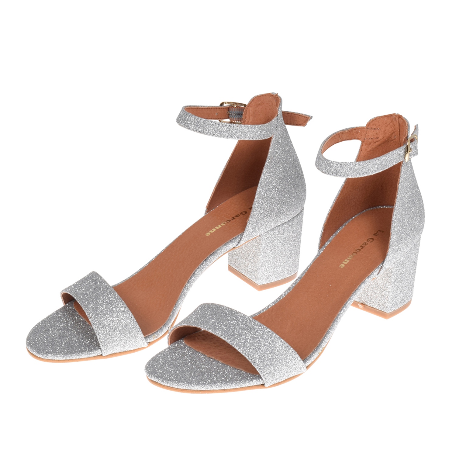 Catherine Absatzschuhe Glitter Plata