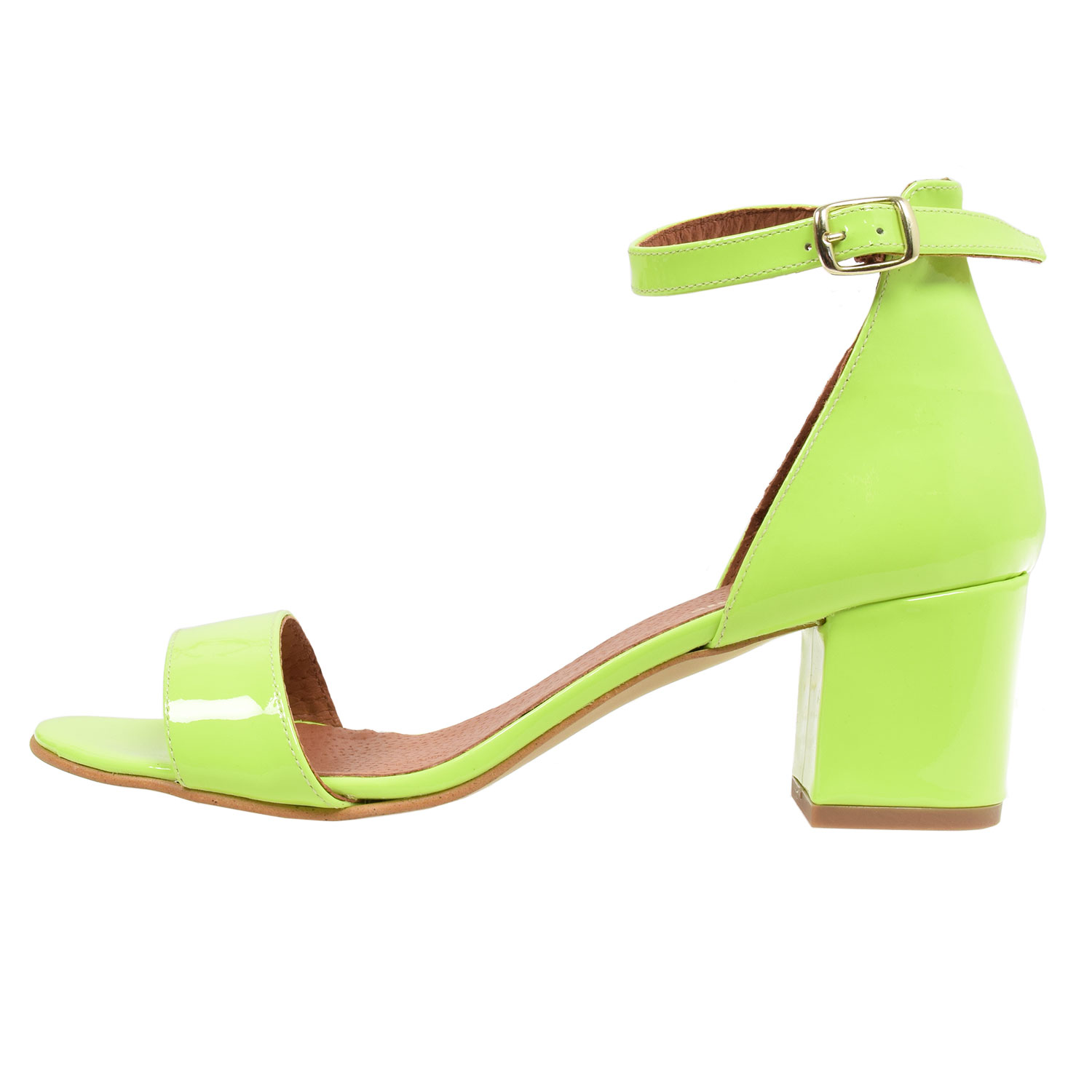 La Garçonne Catherine Absatzschuhe Lackleder Jaune