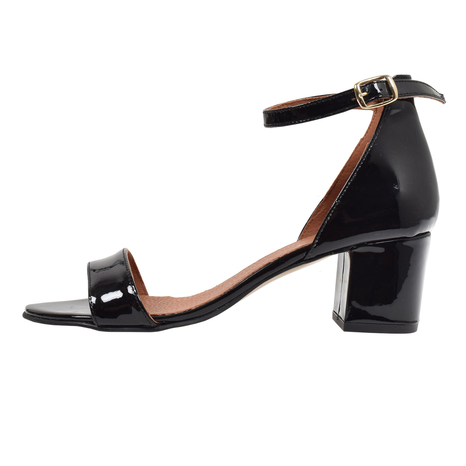 La Garçonne Catherine Absatzschuhe Lackleder Negro