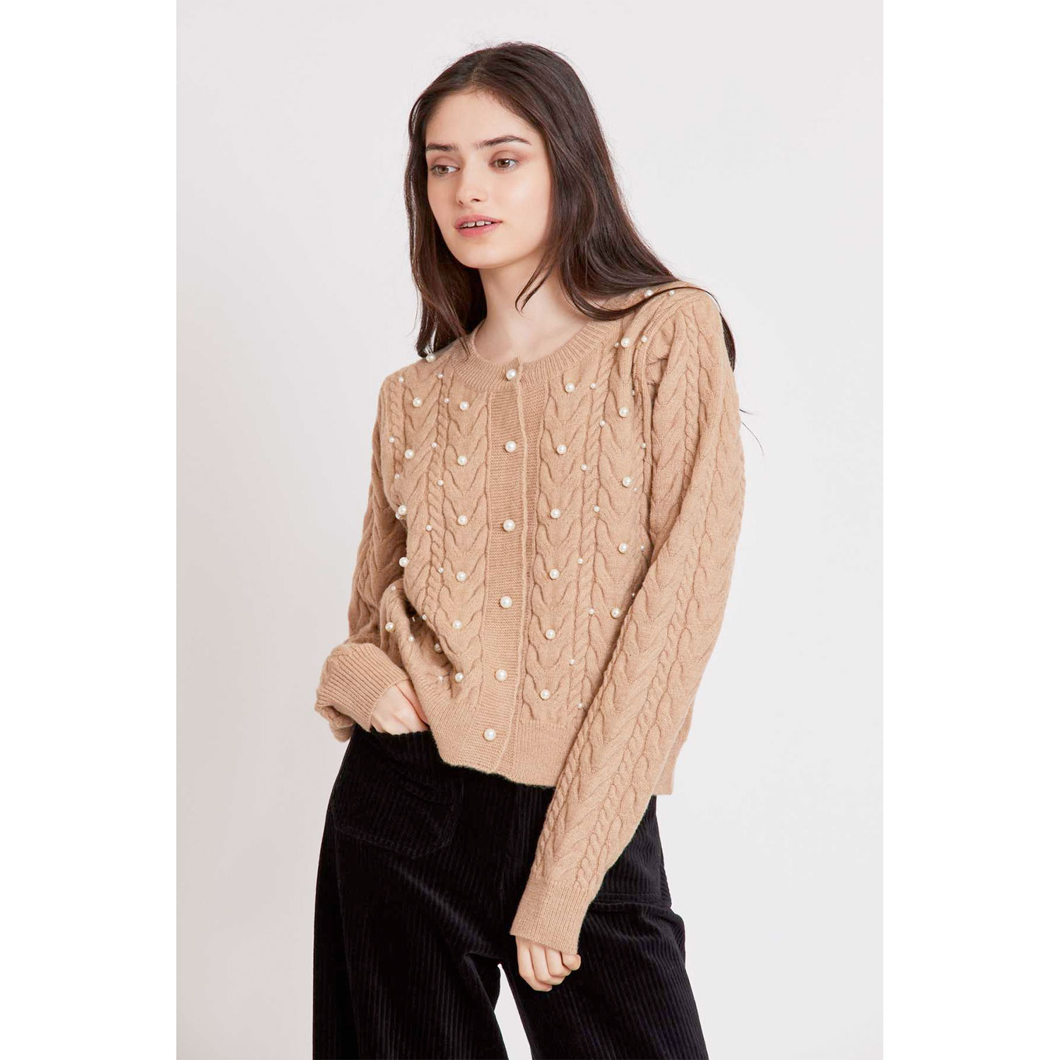 Derhy Celine Cardigan Beige
