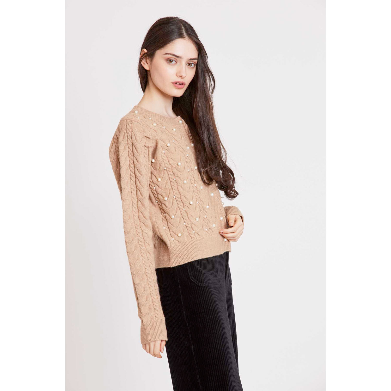 Derhy Celine Cardigan Beige