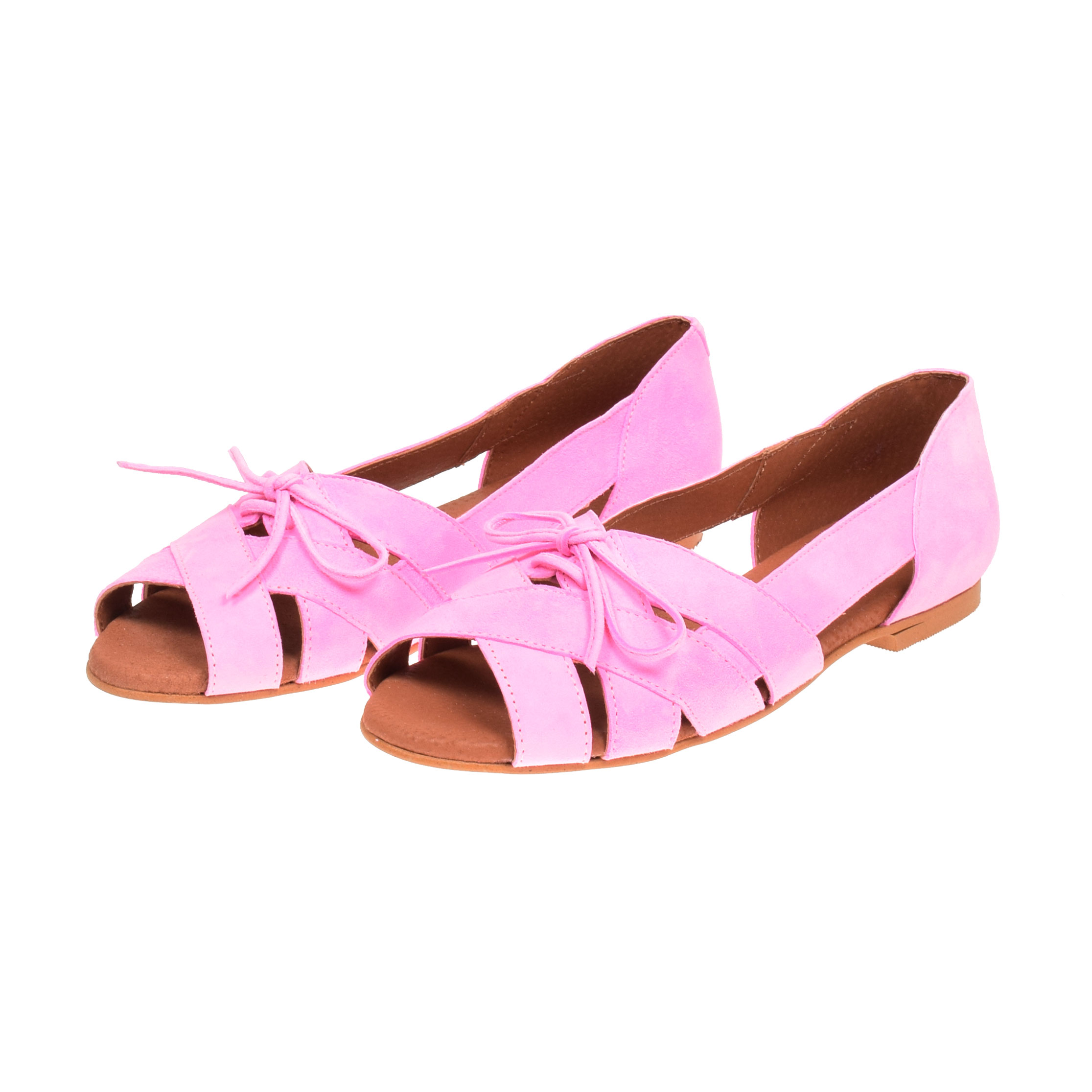 La Garçonne Cendrine La Garçonne Sandalen pink vorne