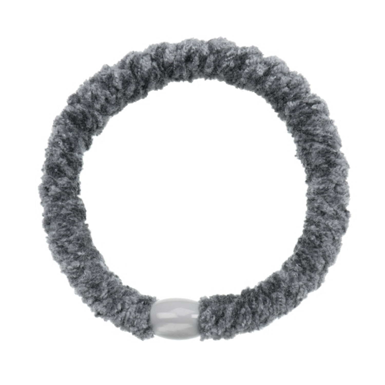 Haargummi Velvet Charcoal