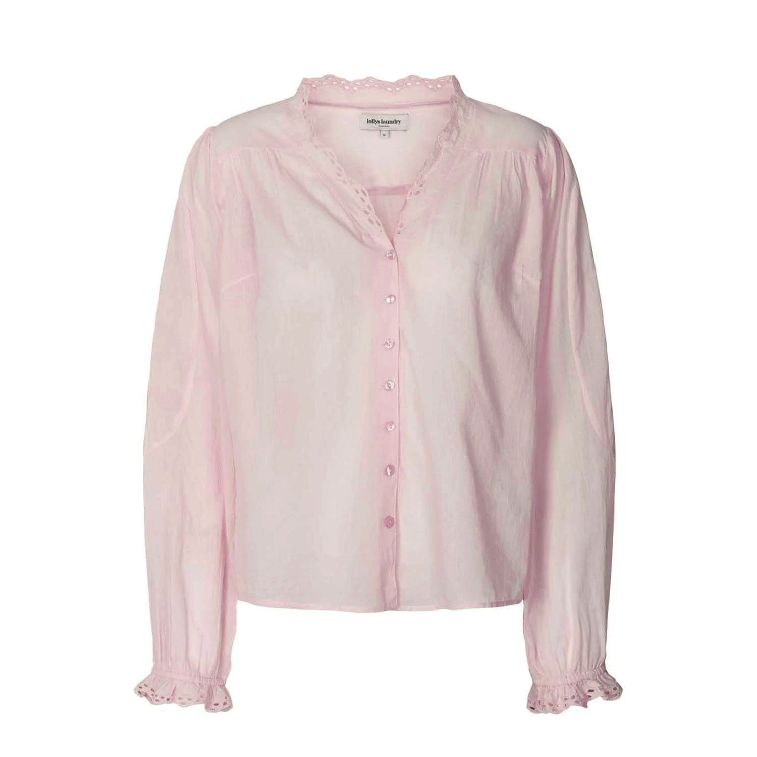 Lolly's Laundry Charles Lollys Laundry Bluse rosa vorne