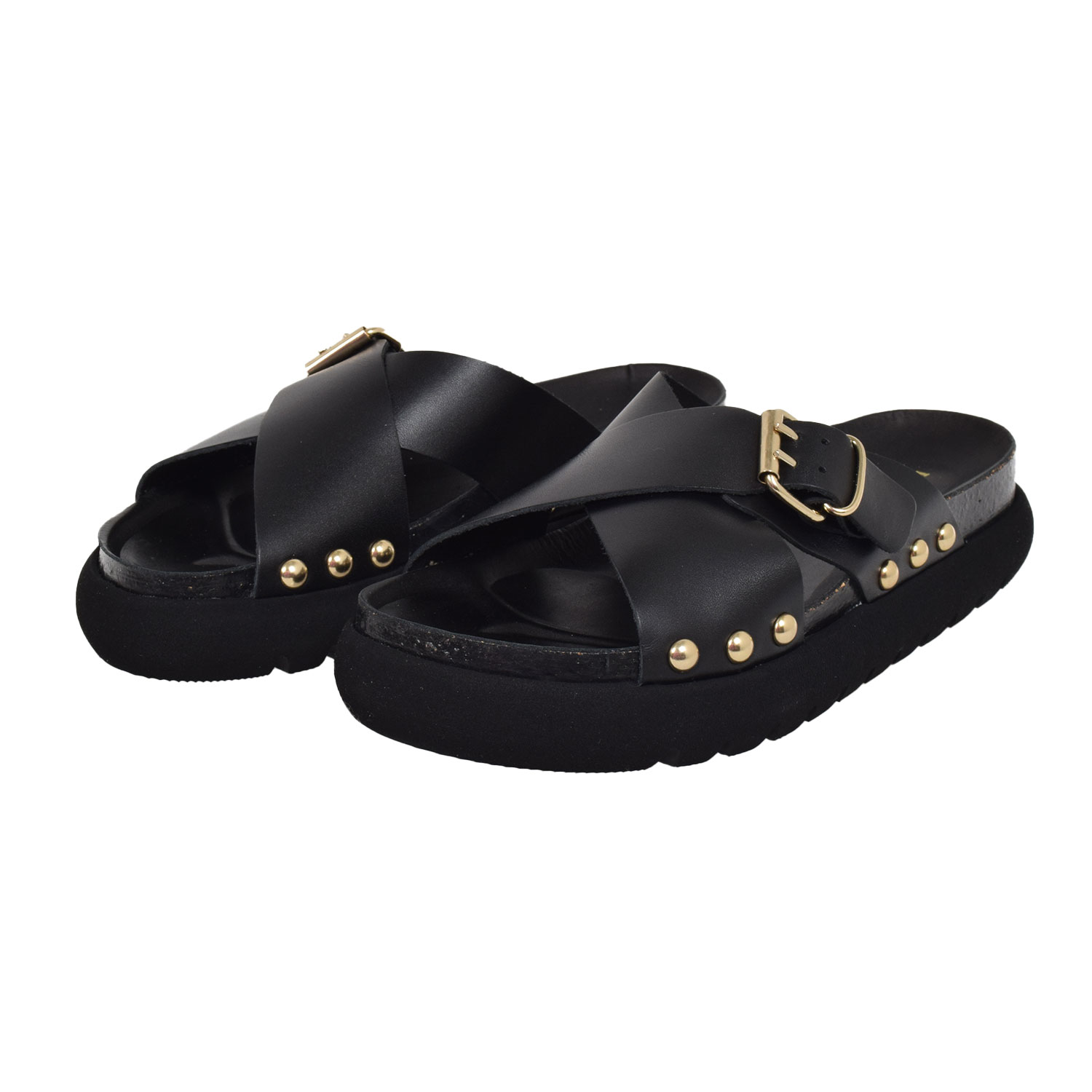 La Garçonne Charlie Sandale Black