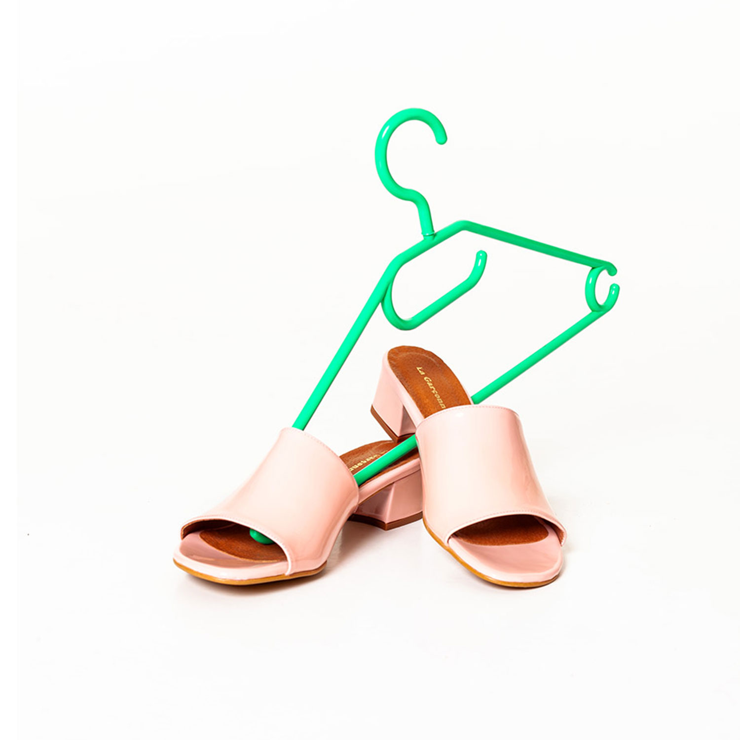 La Garçonne Charlotte Absatzschuhe Lackleder Chaplin