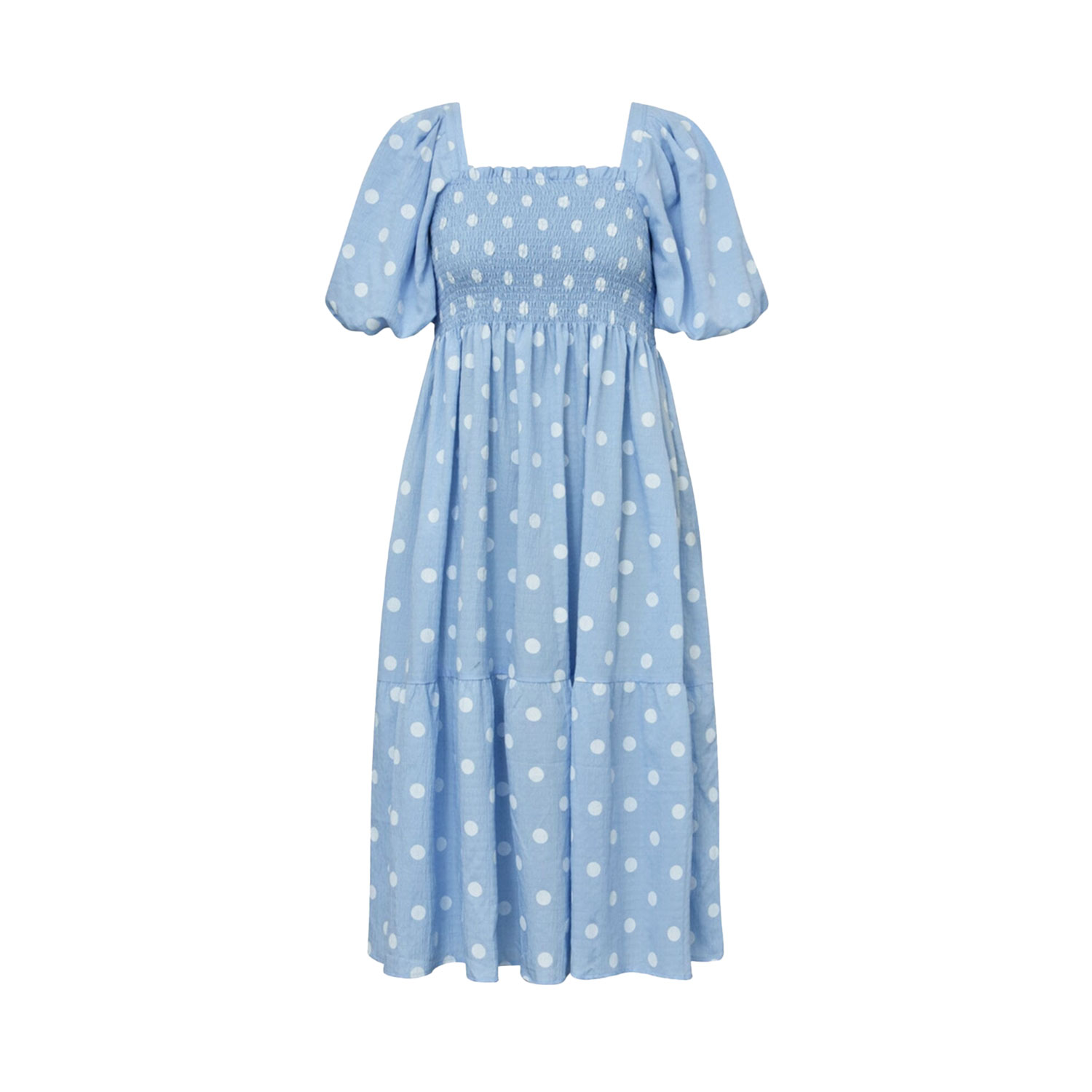 A-View Cheri Dot Kleid Blue White