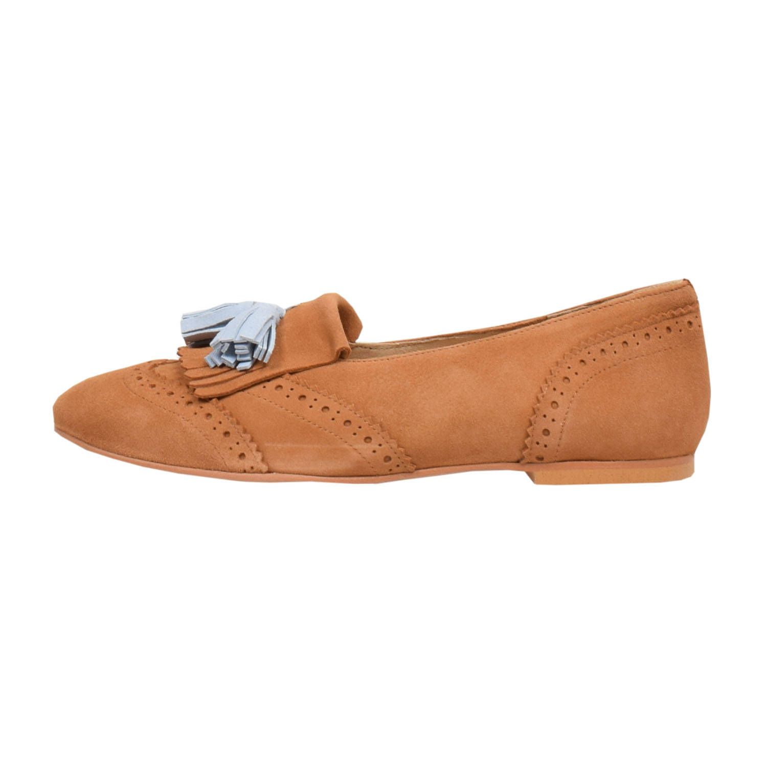 La Garçonne Chloe Loafer Ante Cuoio Sky