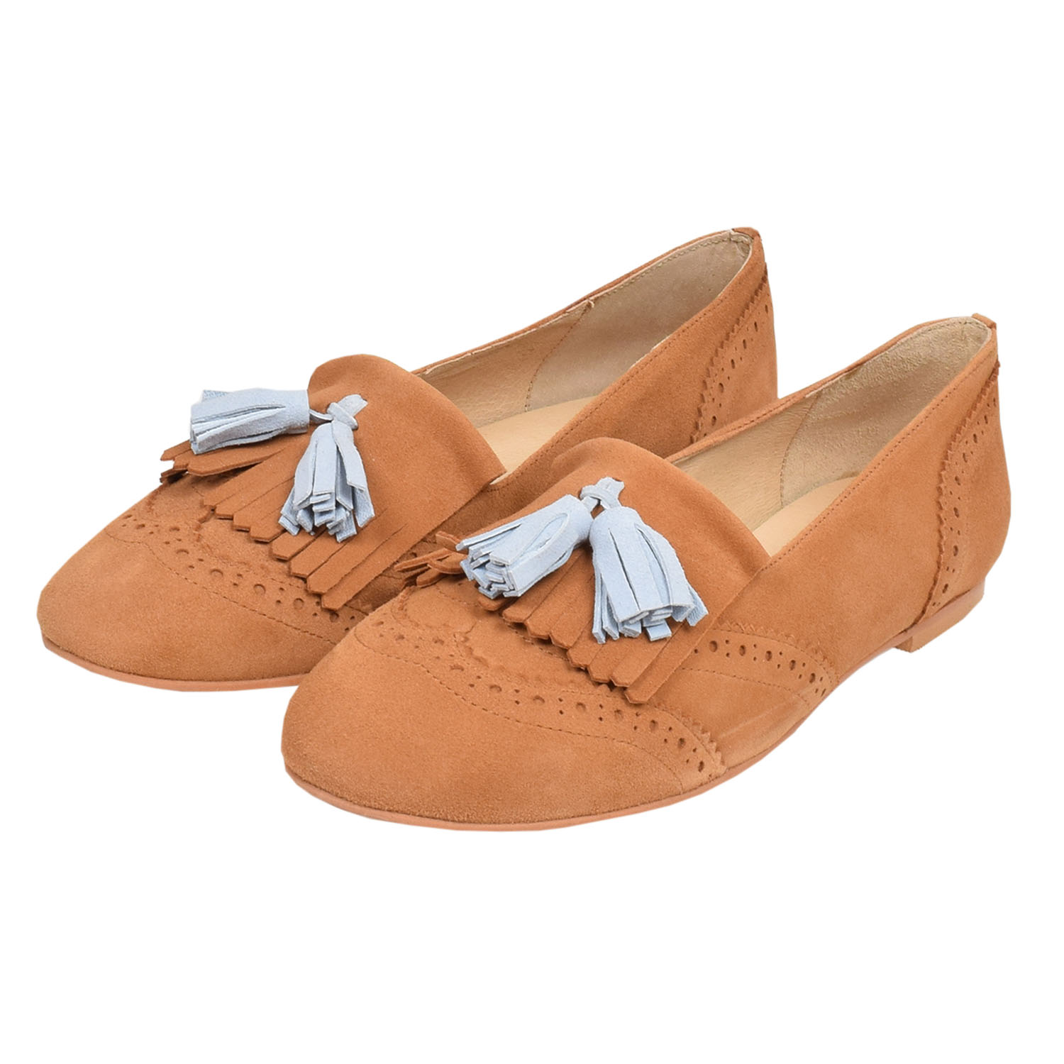Chloe Loafer Ante Cuoio Sky